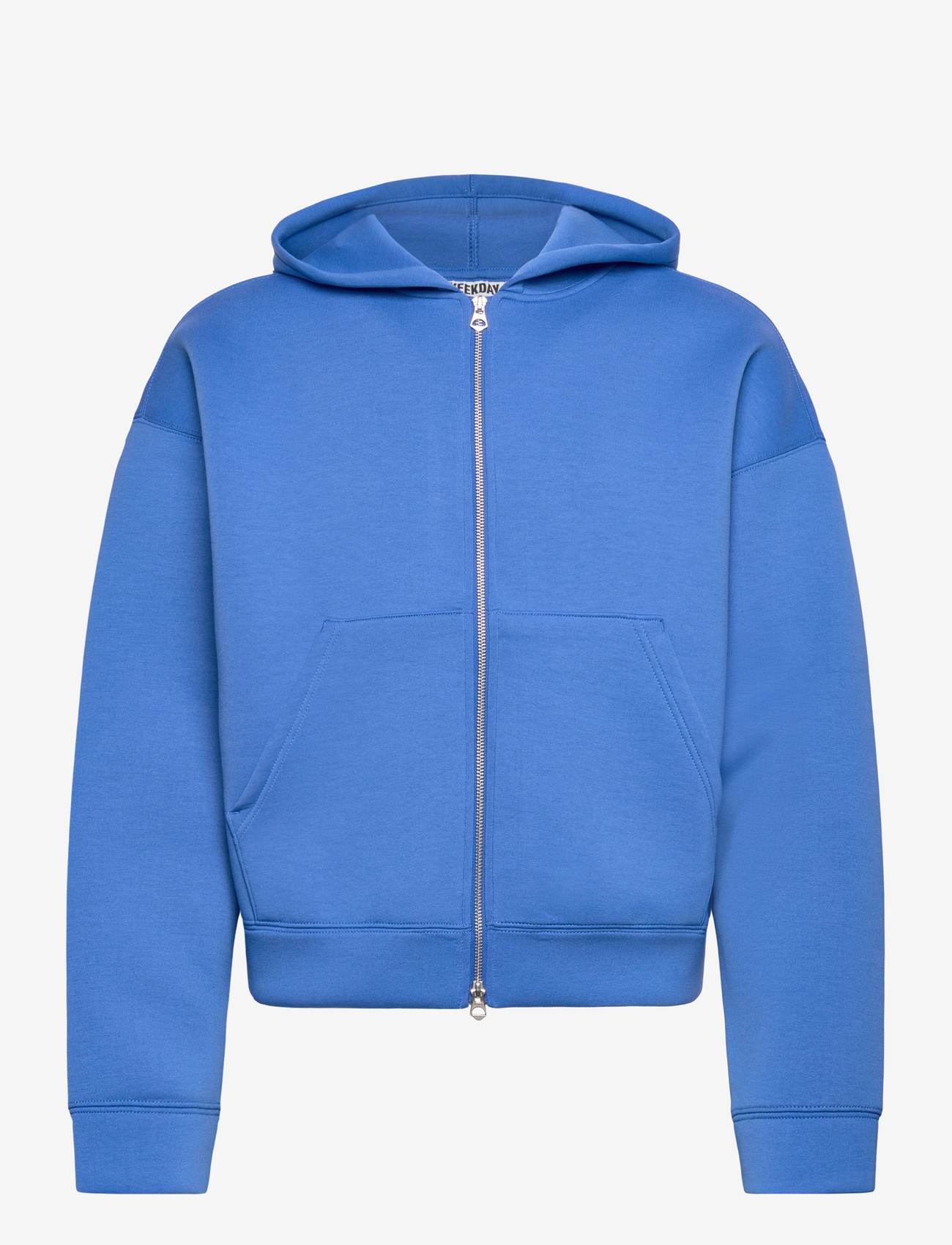 Weekday - SCUBA SIMON ZIP HOODIE - hættetrøjer - bright blue - 0
