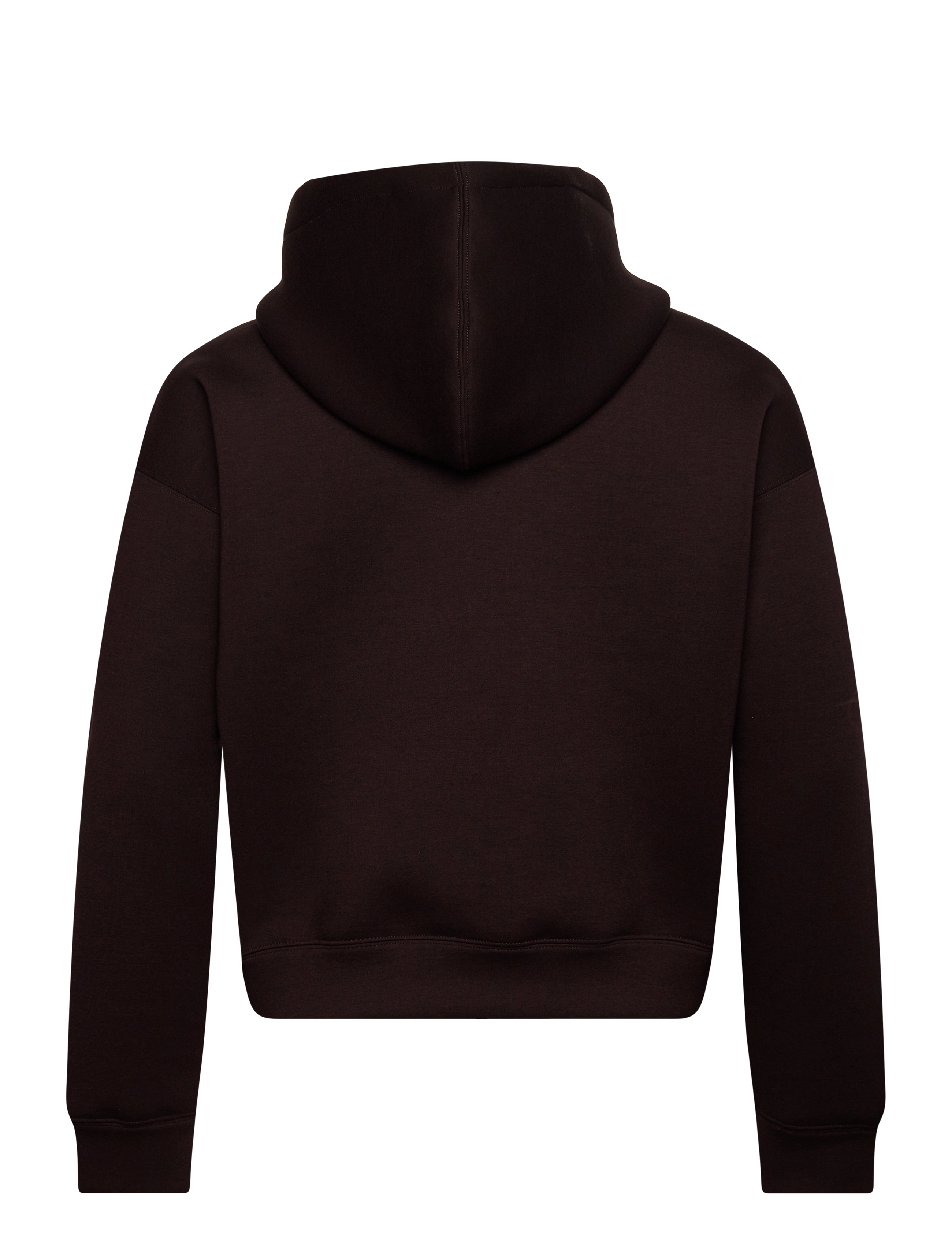 Weekday - Simon Scuba Zip Hoodie - kapuzenpullover - brown dark - 1