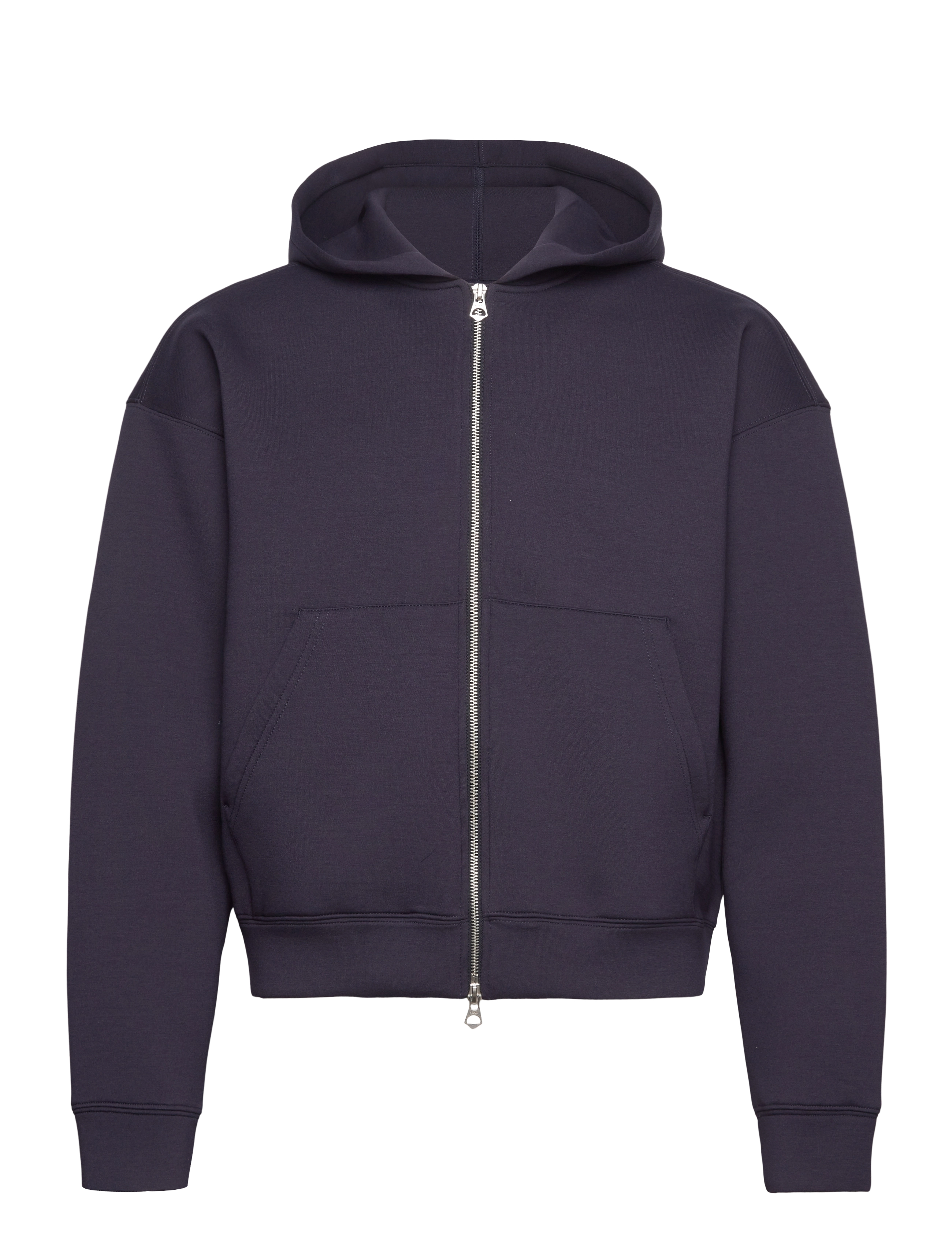 Weekday Simon Scuba Zip Hoodie, XS, Sweatshirts & Hoodies, Marineblau - Männerswear