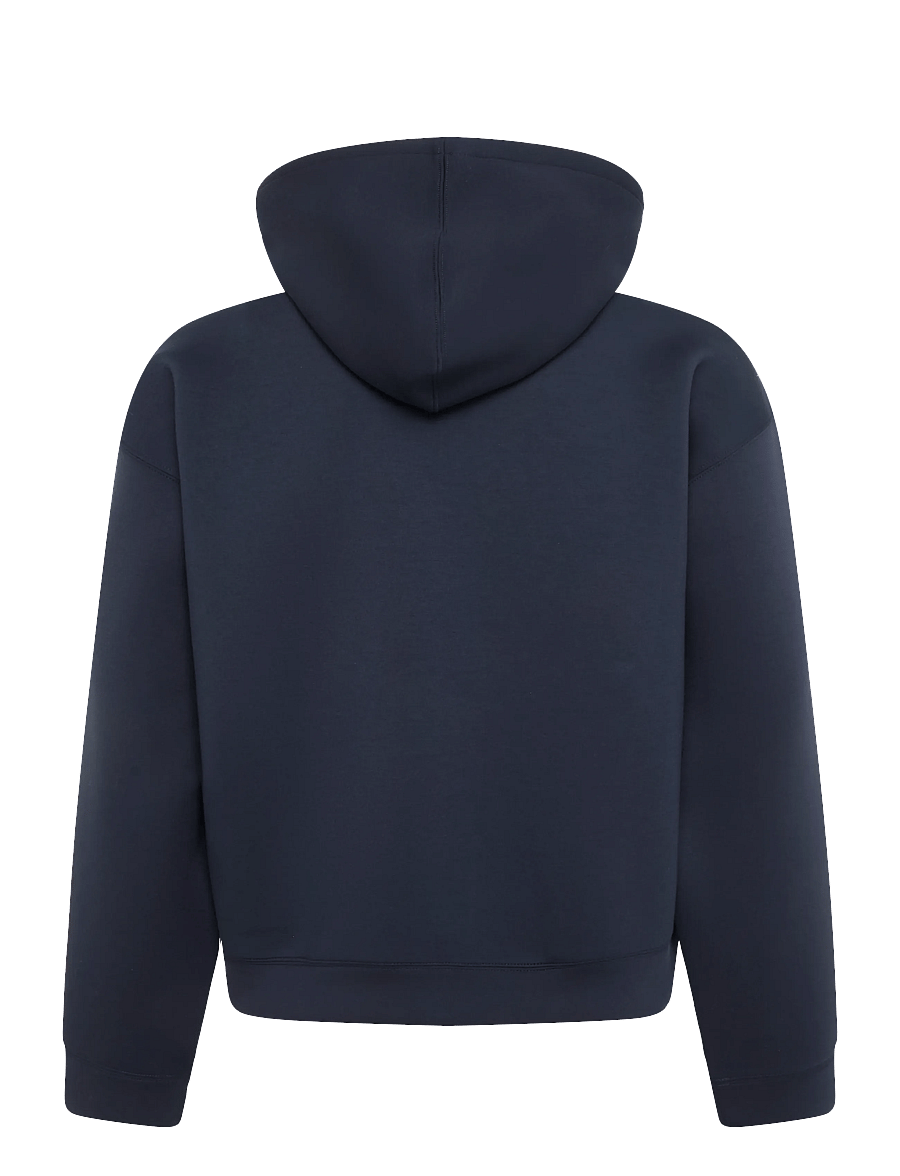 Weekday - Simon Scuba Zip Hoodie - hættetrøjer - navy - 1