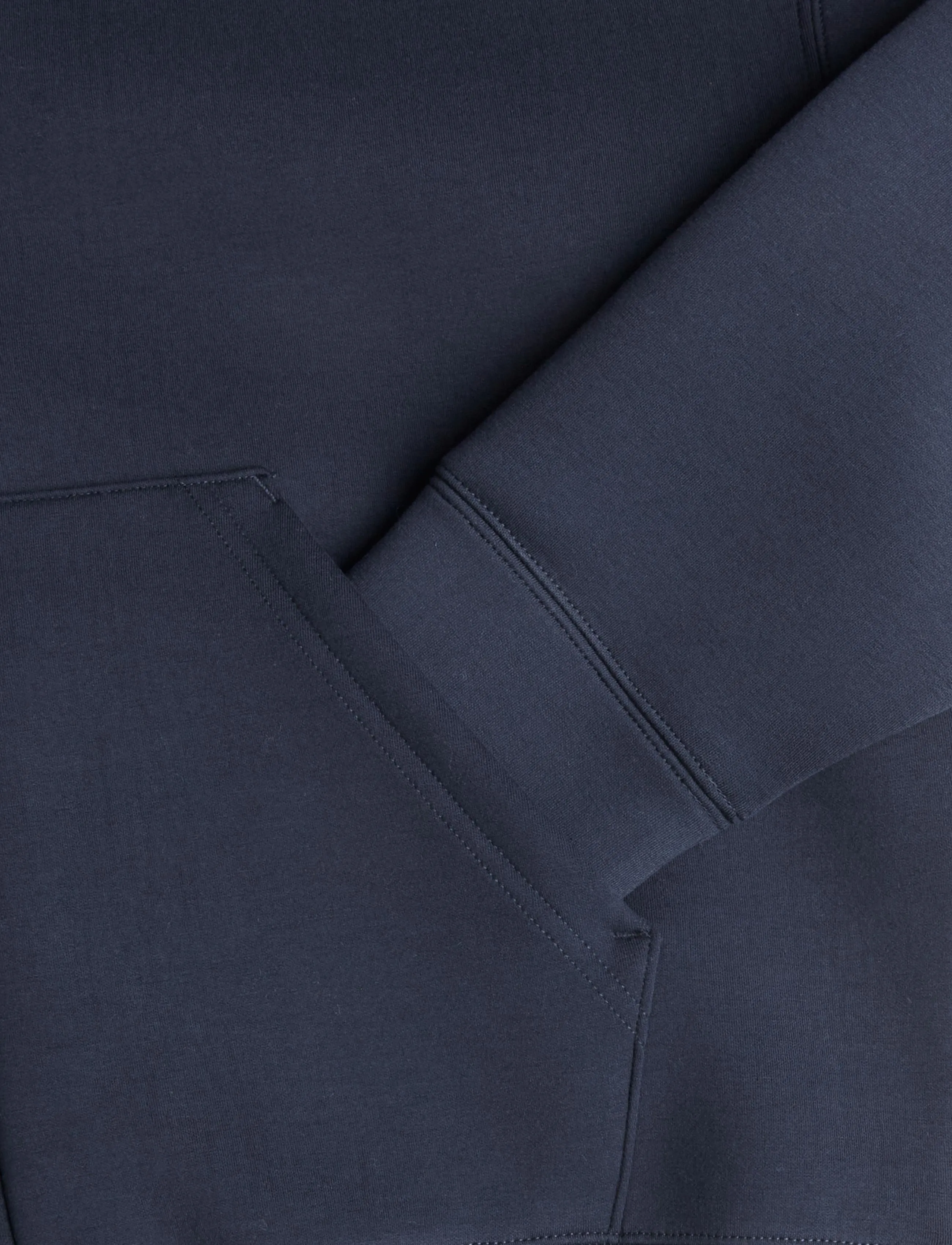 Weekday - Simon Scuba Zip Hoodie - hættetrøjer - navy - 3