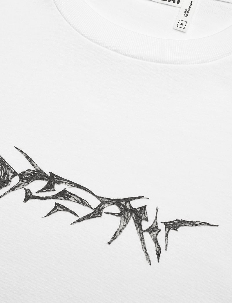 Weekday - Great Boxy Printed Graphic Tee - lühikeste varrukatega t-särgid - dream marker logo - 2