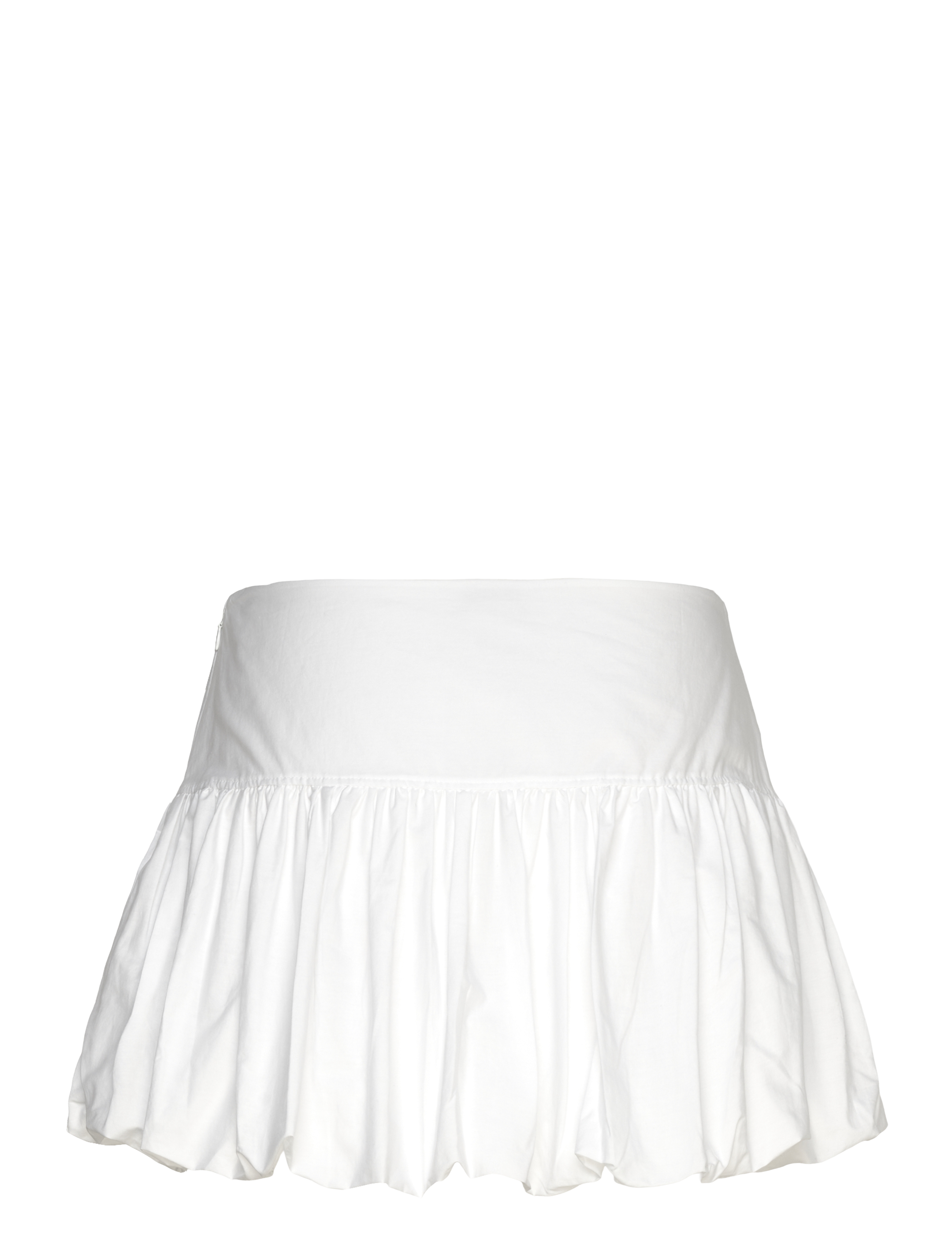 Weekday - Balloon Mini Skirt - white - 1