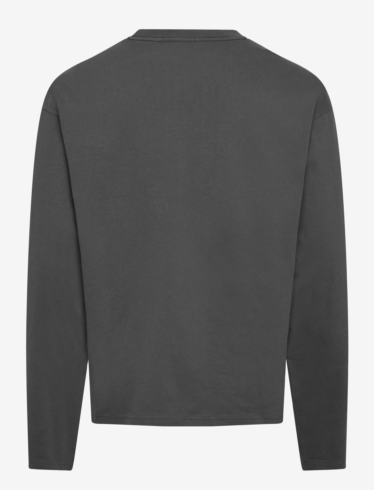 Weekday - Great Boxy Graphic Long Sleeve T-shirt - langärmelig - dark grey air flame - 1