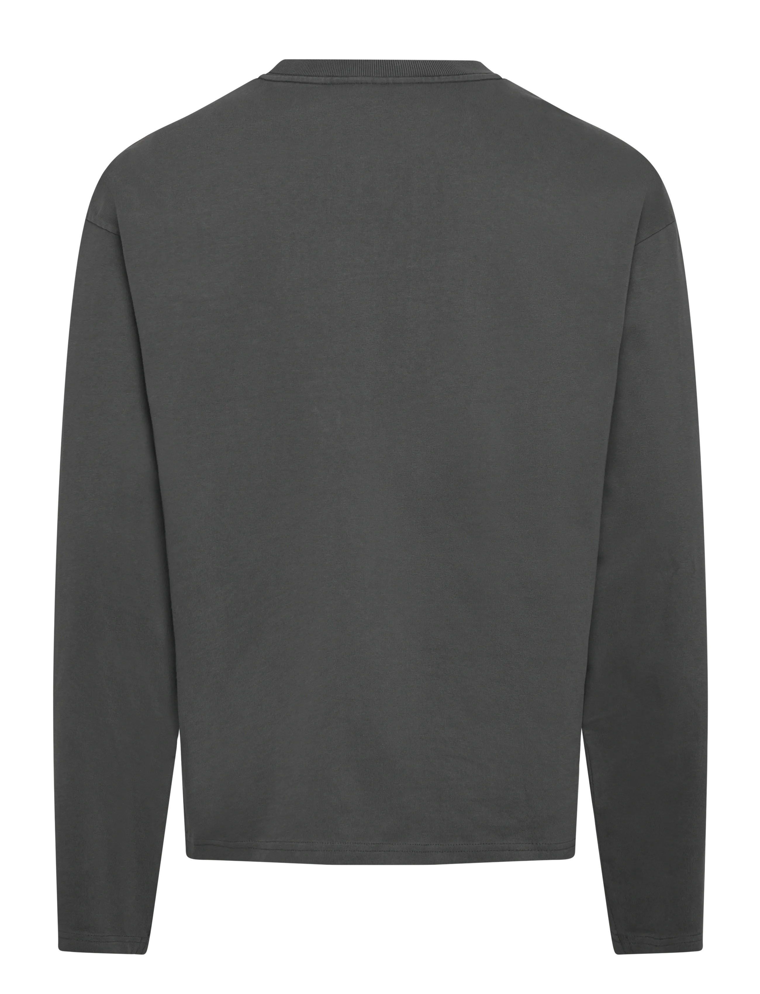 Weekday - Great Boxy Graphic Long Sleeve T-shirt - langärmelig - dark grey air flame - 1