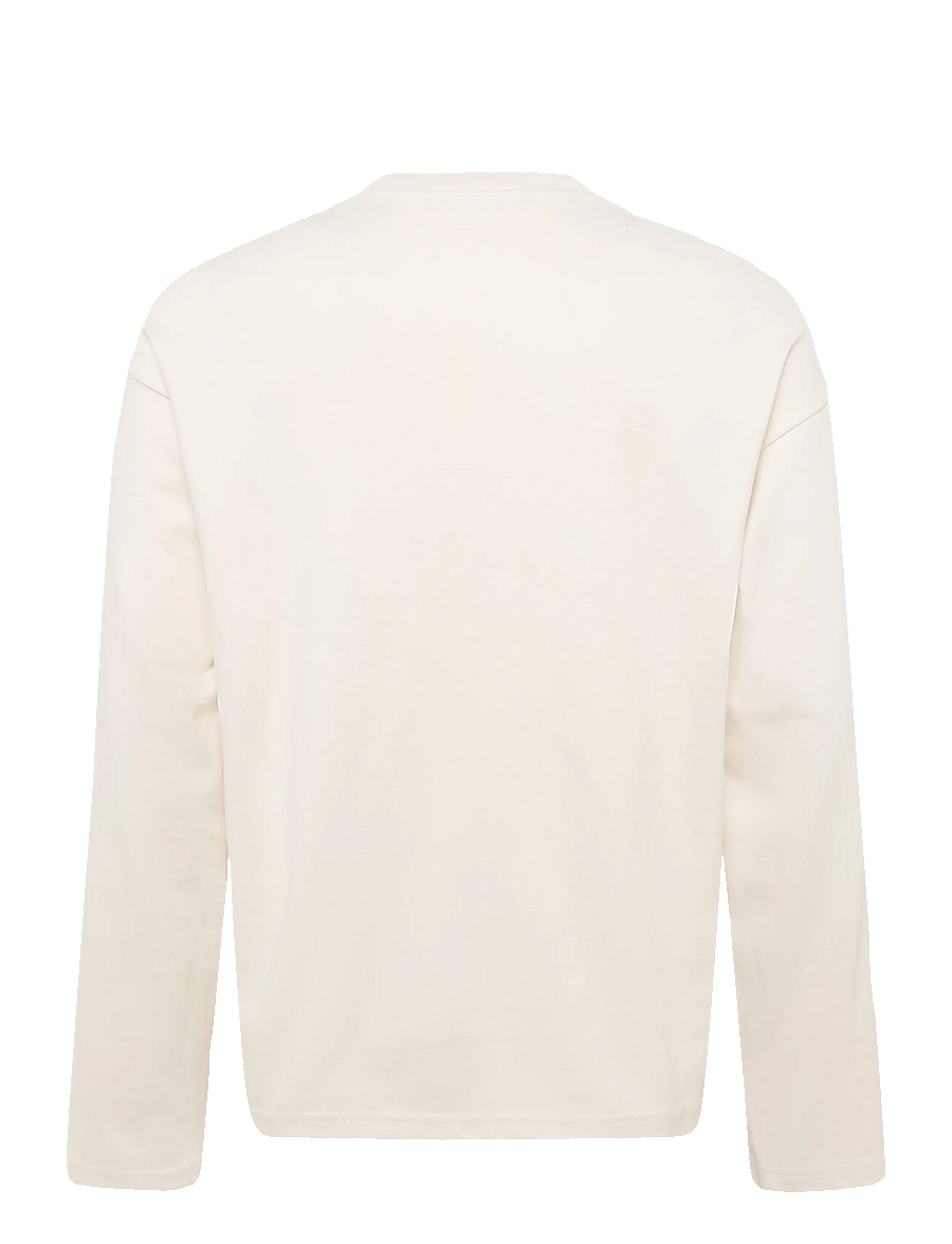 Weekday - Great Boxy Graphic Long Sleeve T-shirt - pikkade varrukatega t-särgid - off white "karma" - 1
