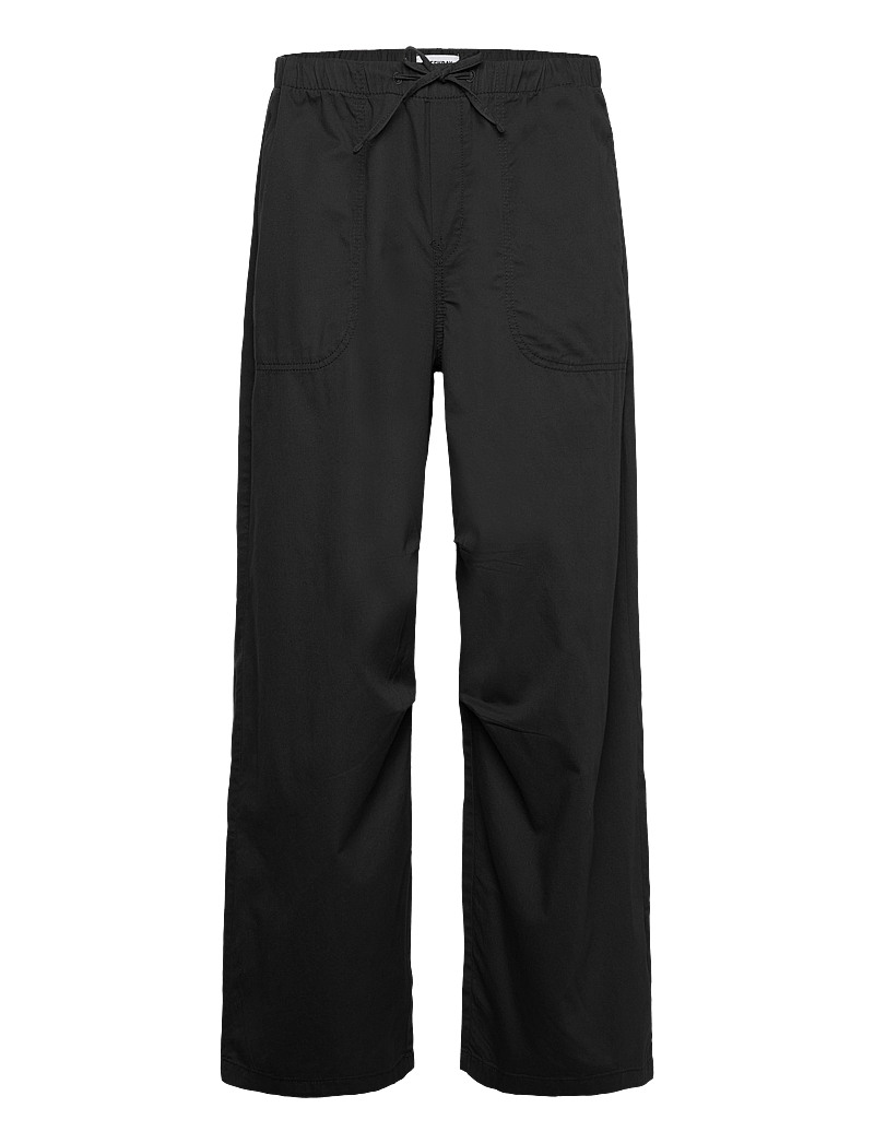 Weekday - Loose Twill Trousers - casual - dark grey - 0