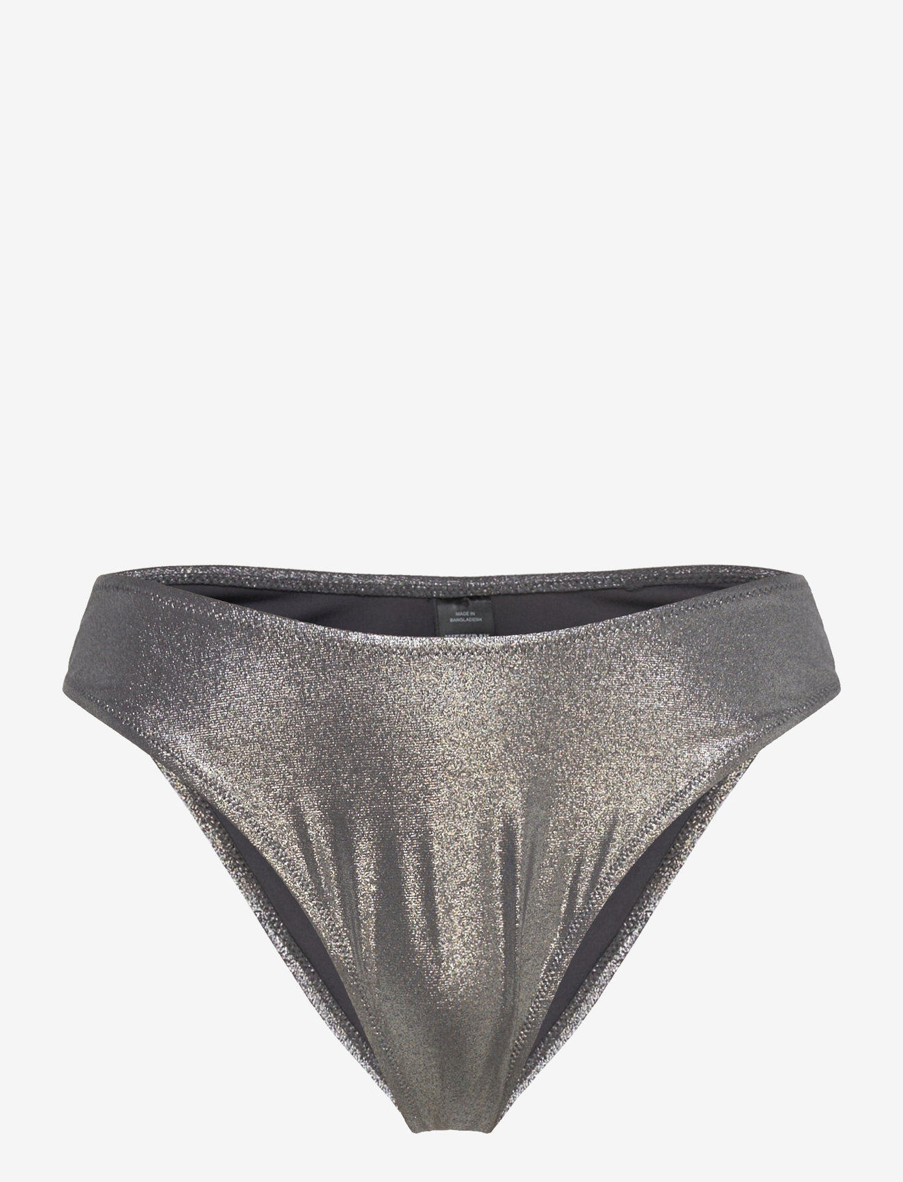 Weekday - Scooped Glitter Bikini Bottoms - bikinibriefs - grey - 0