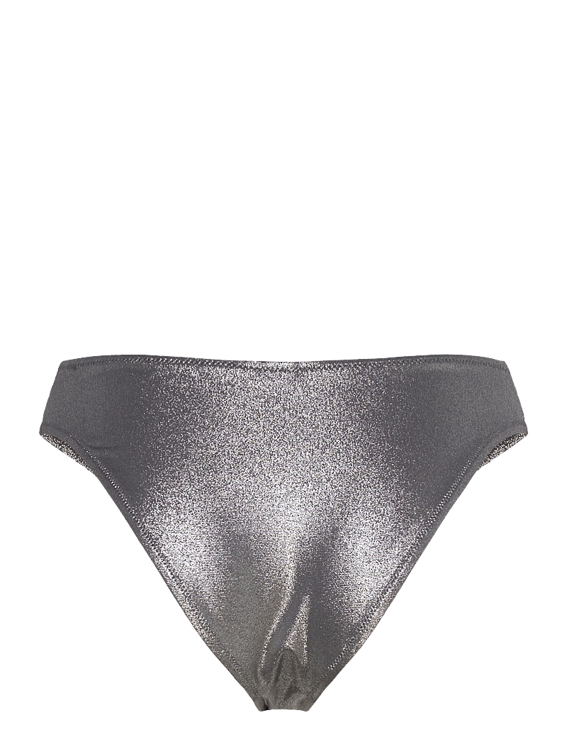 Weekday - Scooped Glitter Bikini Bottoms - bikinibriefs - grey - 1