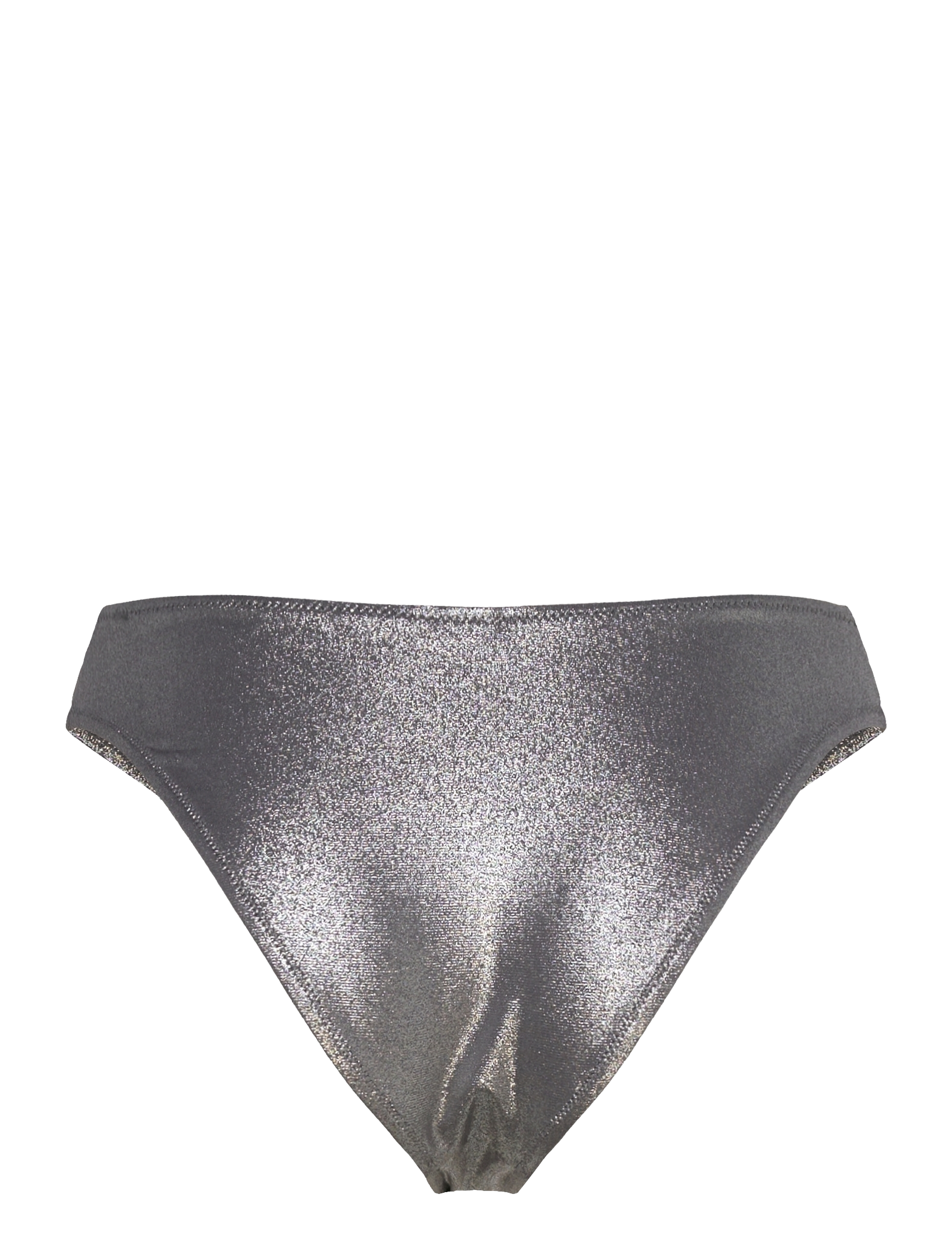 Weekday - Scooped Glitter Bikini Bottoms - bikinibriefs - grey - 1