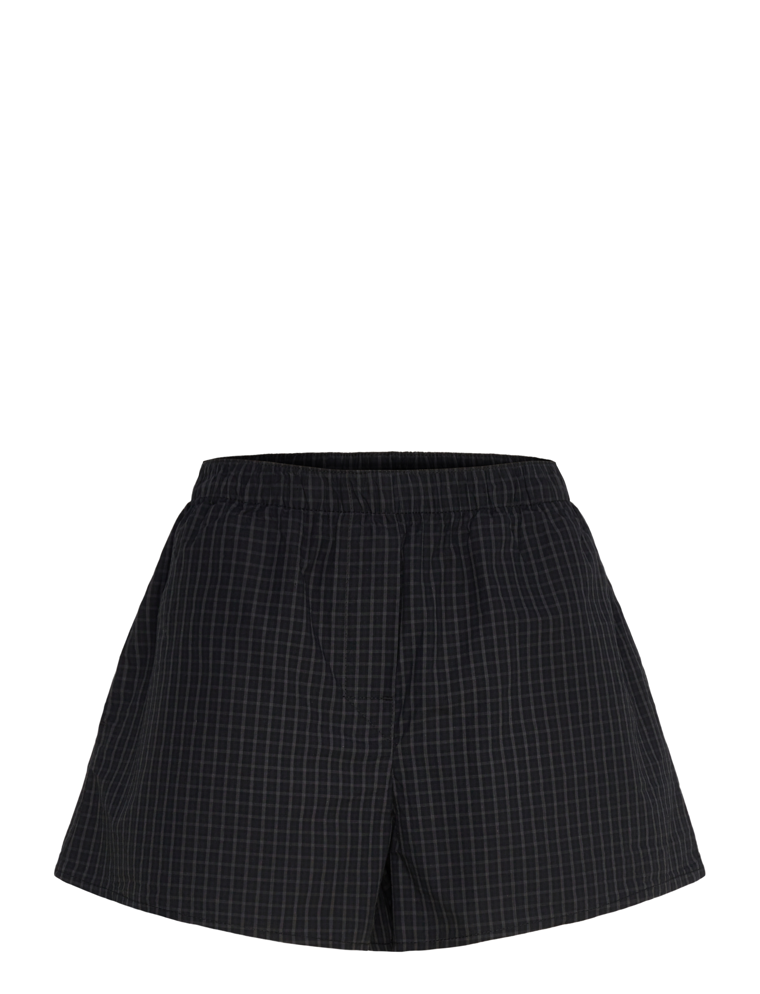 Weekday Relaxed Boxer Cotton Shorts, S, Schwarz - Casual Frauen