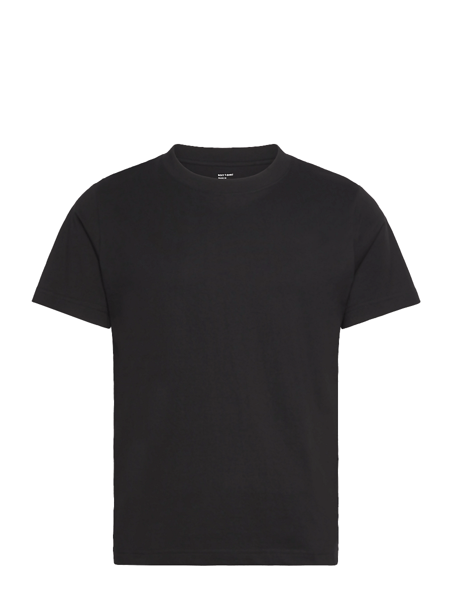 Weekday - Classic Fit T-shirt - lyhythihaiset - black - 0
