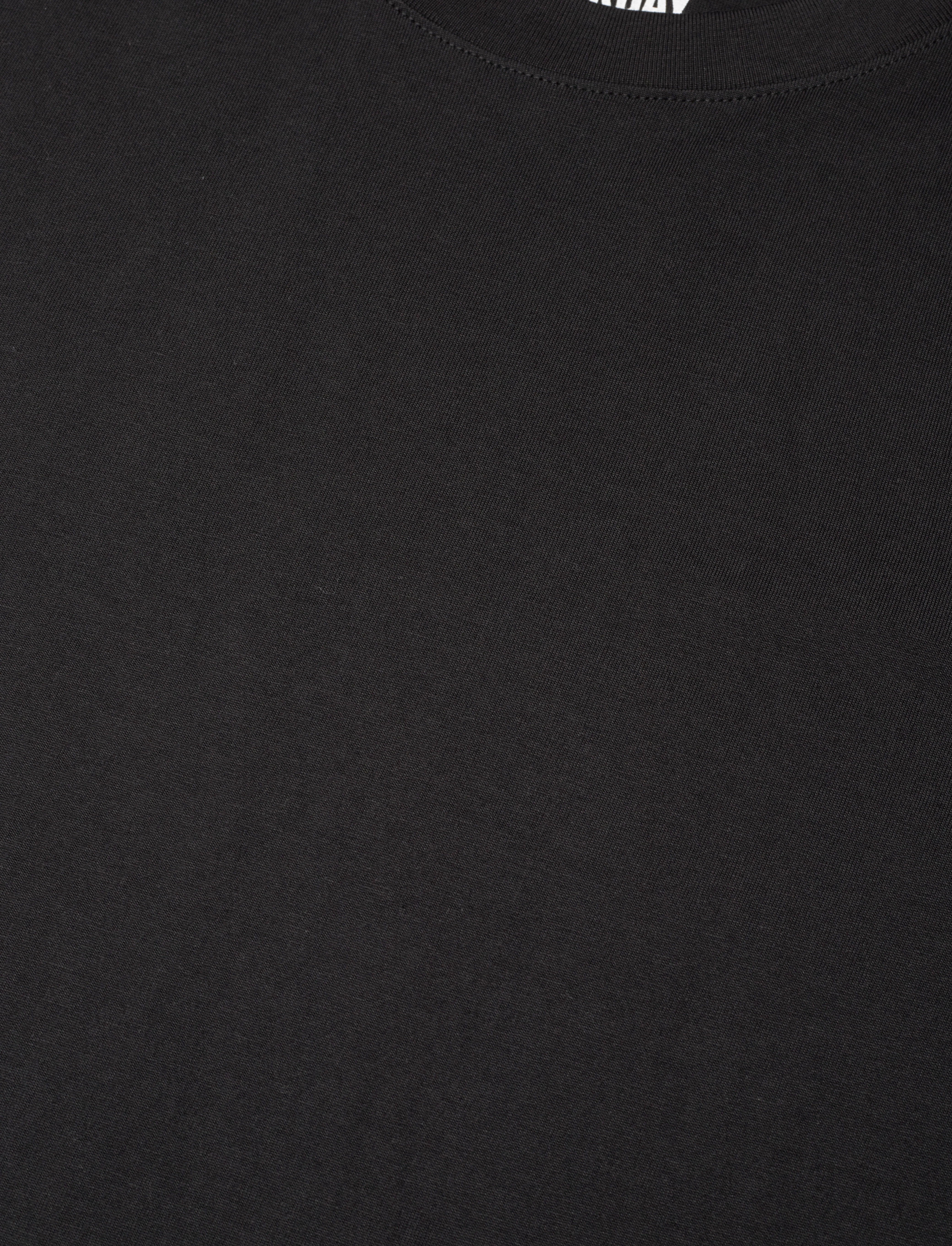 Weekday - Classic Boxy T-shirt - short-sleeved t-shirts - black - 2