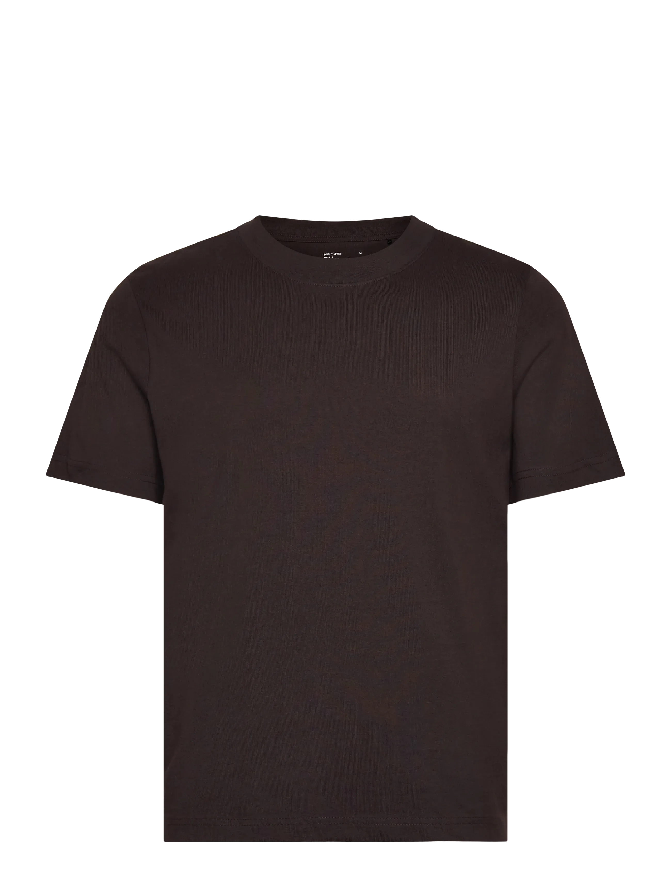 Weekday Classic Fit T-Shirt, XS, Brown, T-Shirts > Kortærmede, Herre