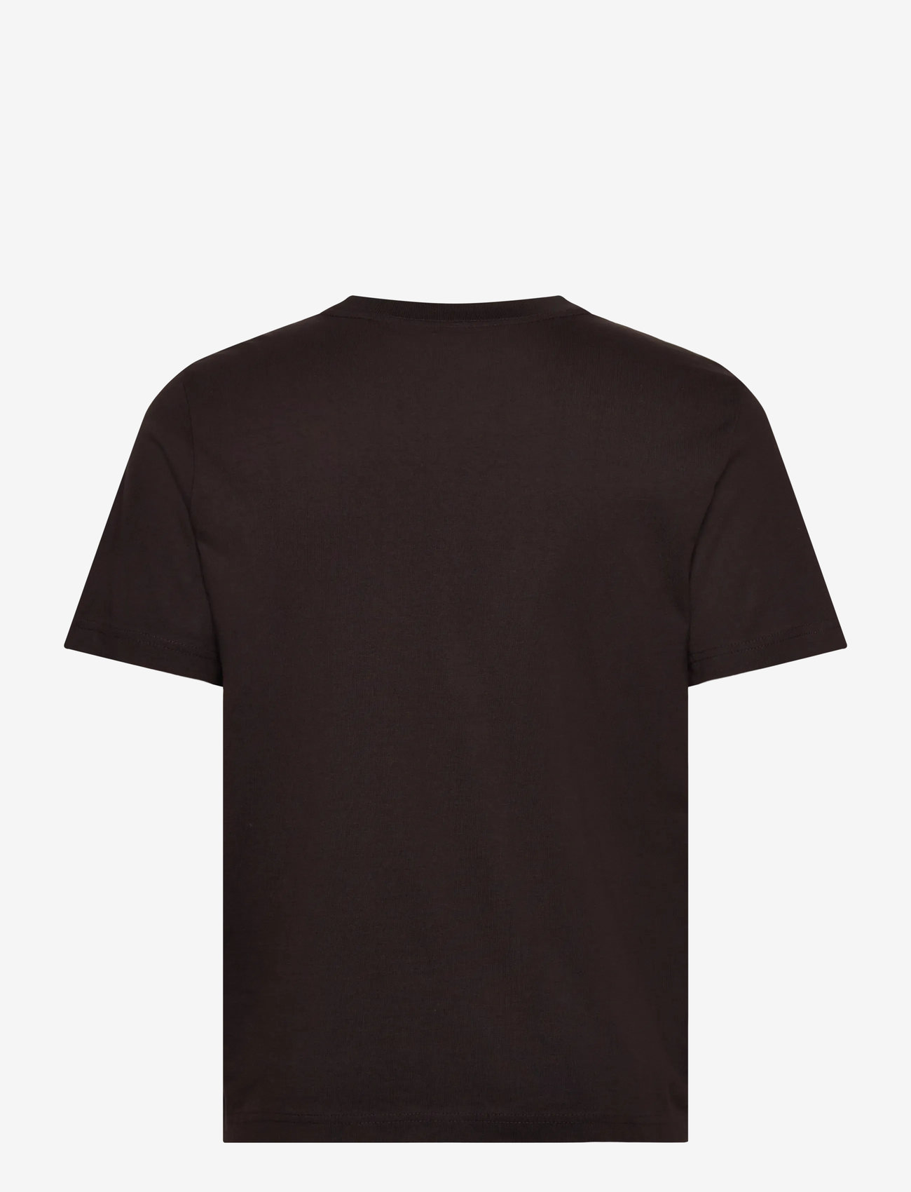 Weekday - Classic Boxy T-shirt - kurzärmelig - dark brown - 1
