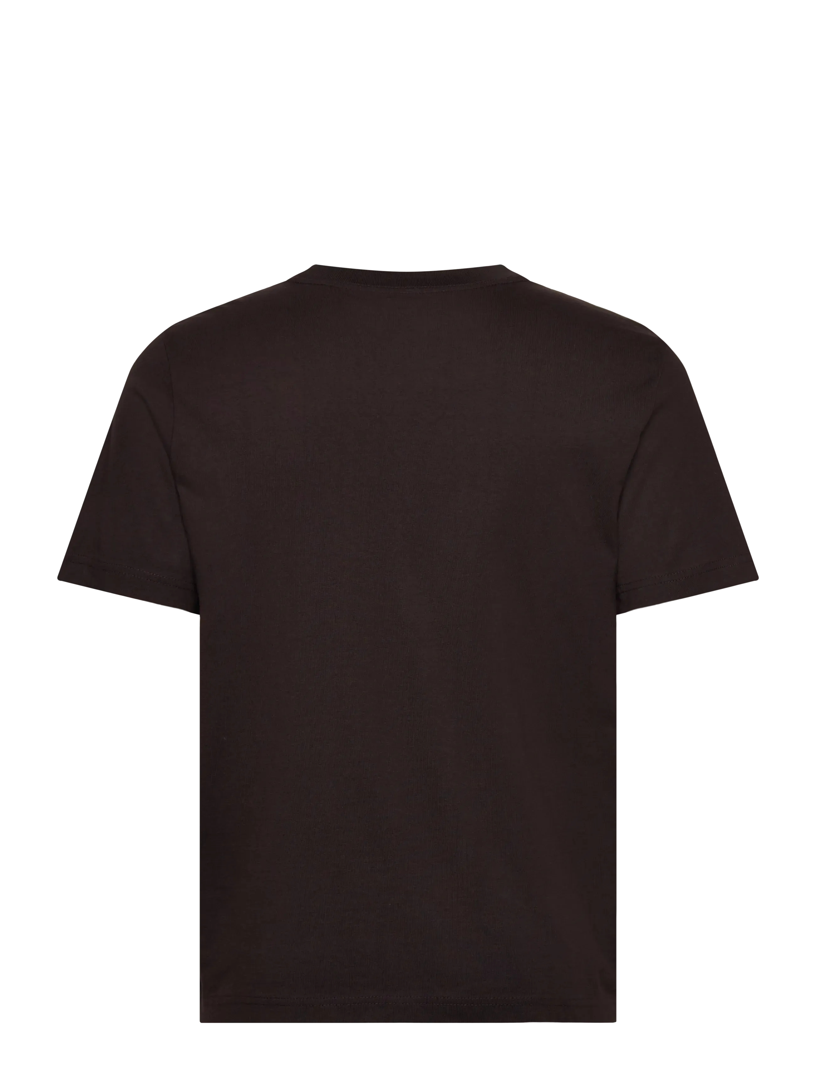 Weekday - Classic Boxy T-shirt - stutterma bolir - dark brown - 1