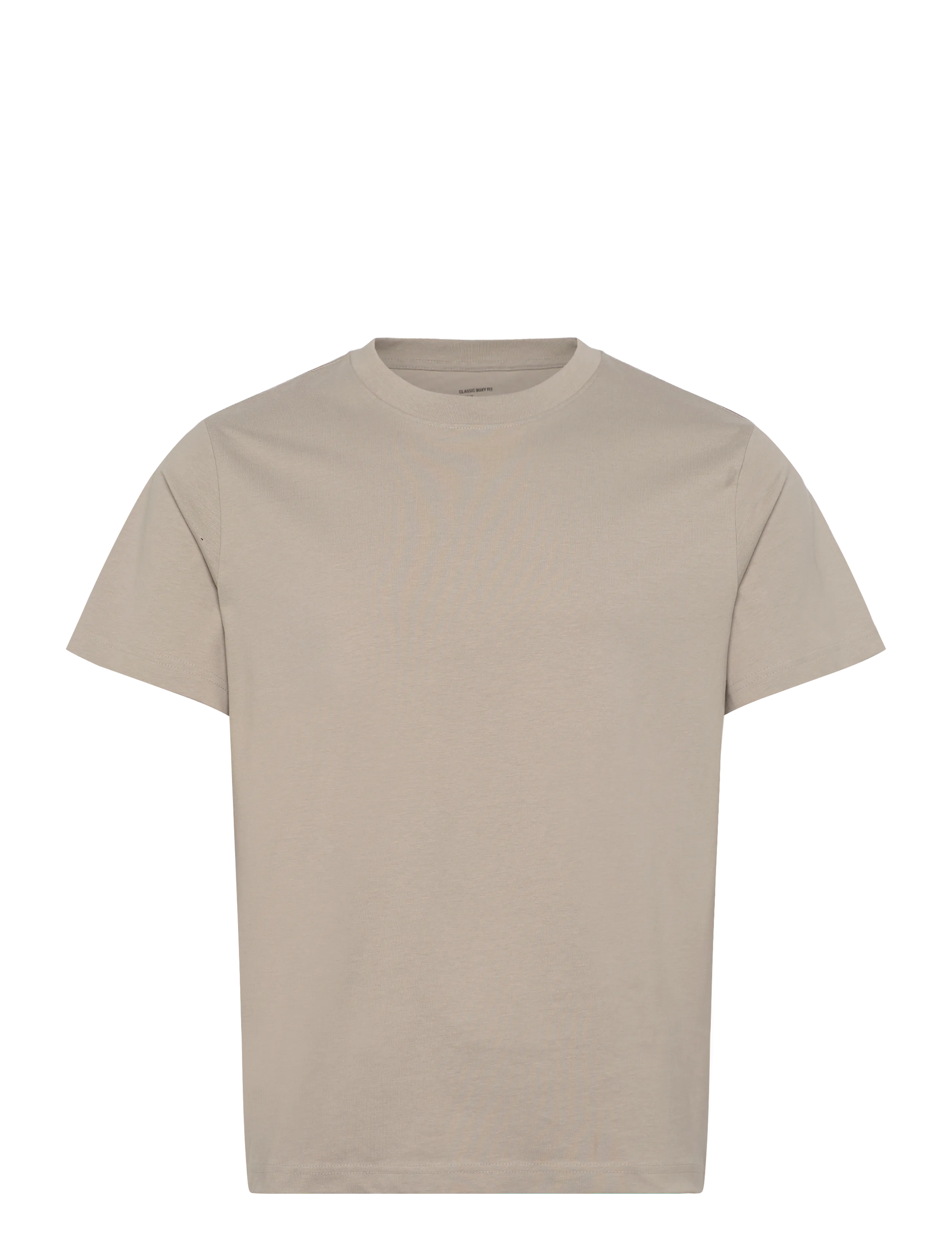 Weekday Classic Fit T-Shirt, M, Beige, T-Shirts > Kortærmede, Herre