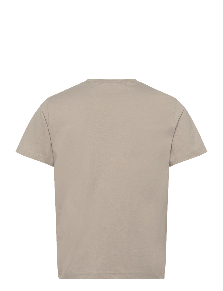 Weekday - Classic Fit T-shirt - short-sleeved t-shirts - dusty sand - 1