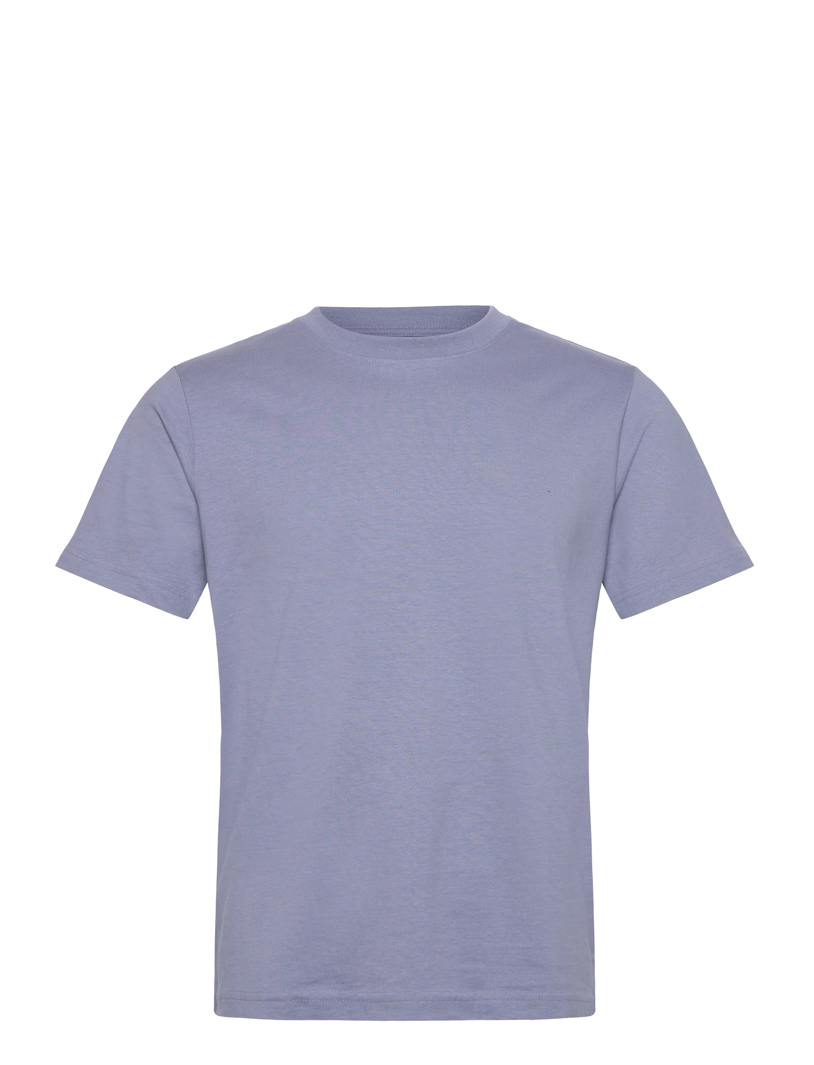 Short Boxy Heavyweight T-shirt - LIGHT BLUE
