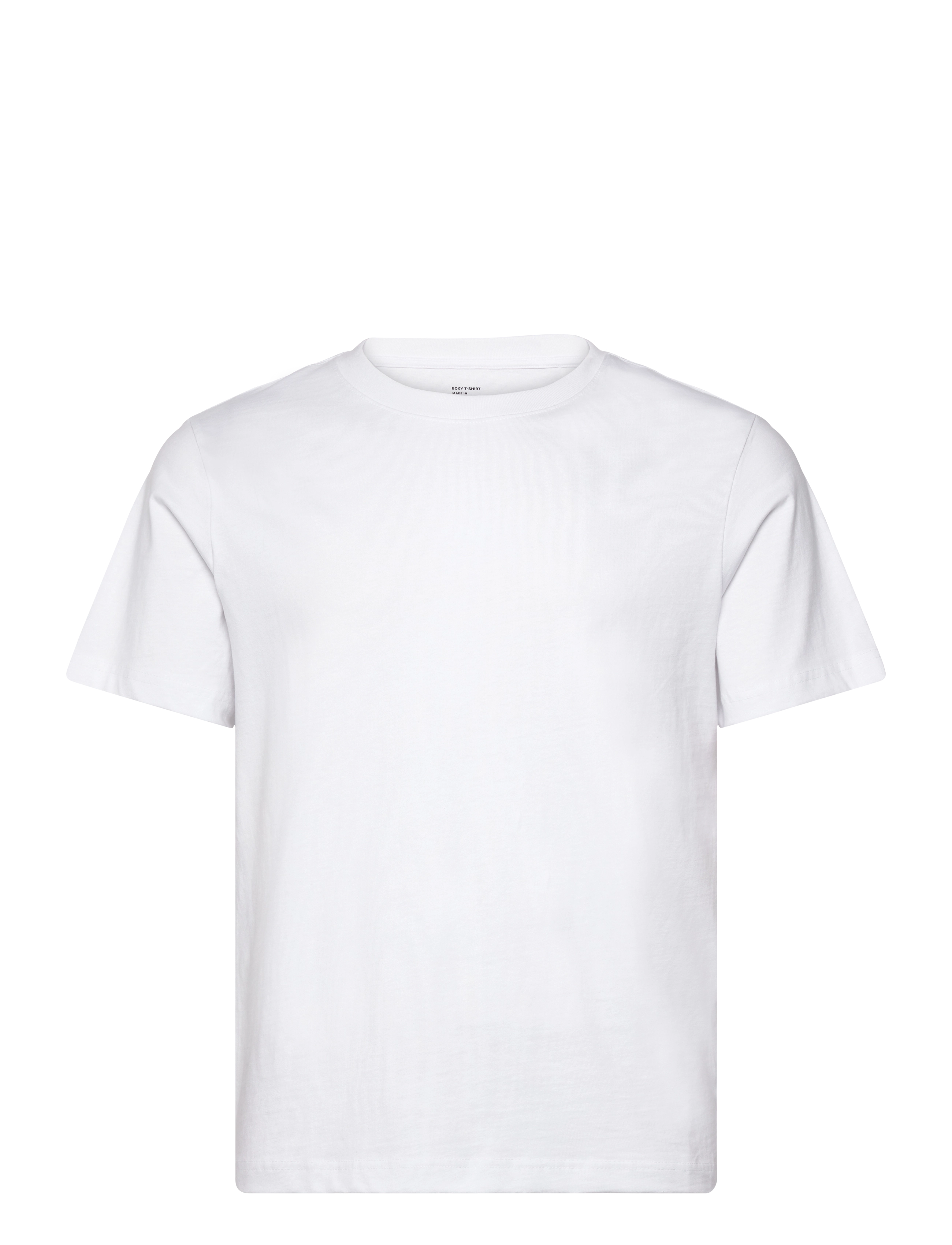Weekday Classic Fit T-Shirt, M, White, T-Shirts > Kortærmede, Herre