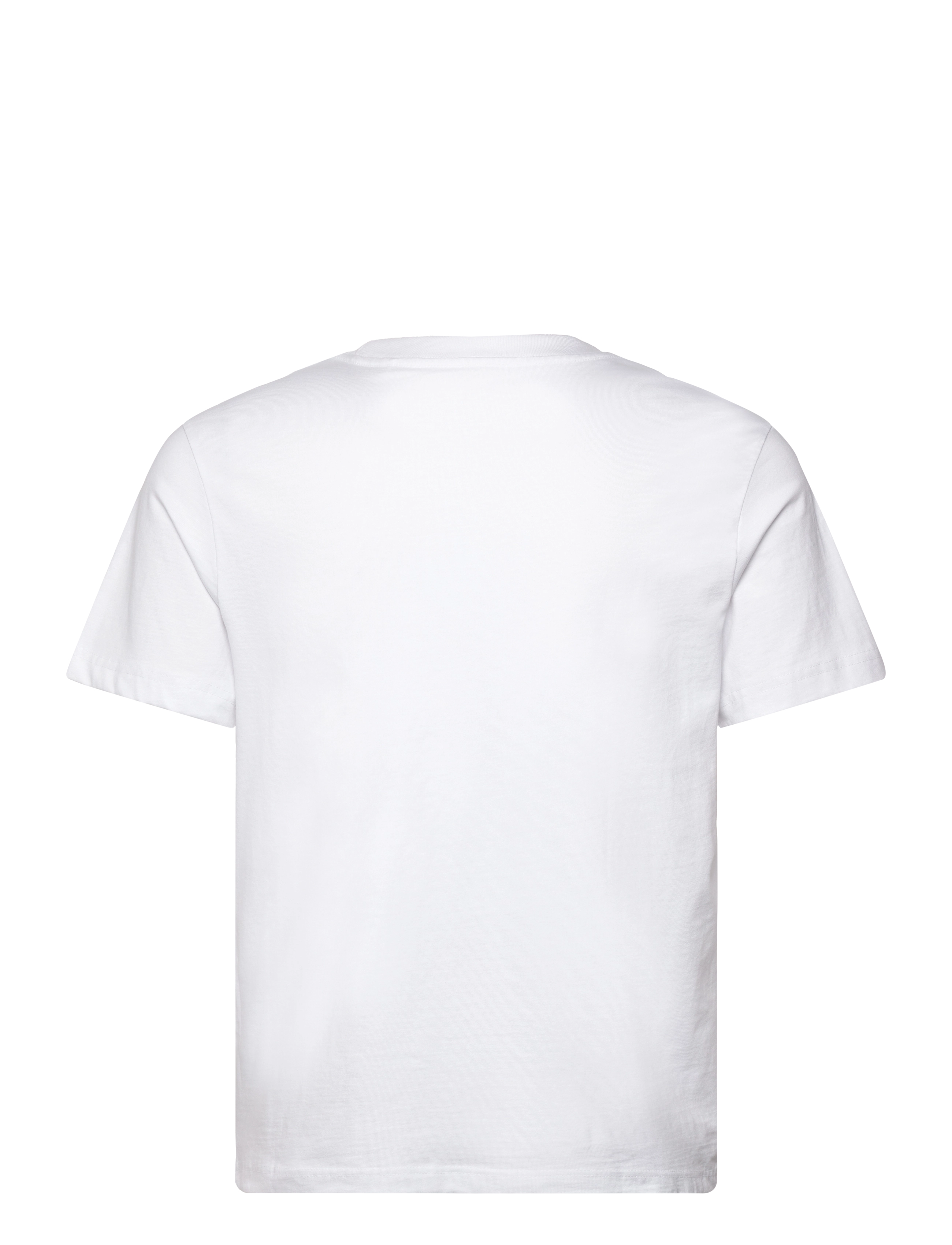 Weekday - Classic Boxy T-shirt - short-sleeved t-shirts - white - 1