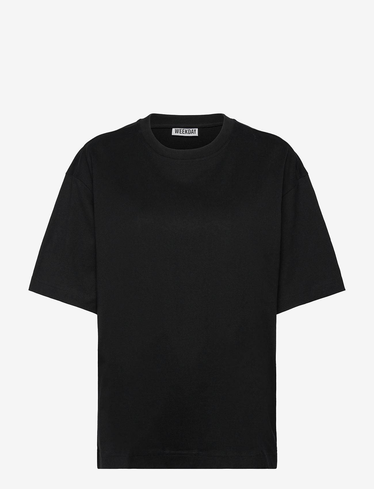 Weekday - Oversized T-shirt - t-shirty - black - 0