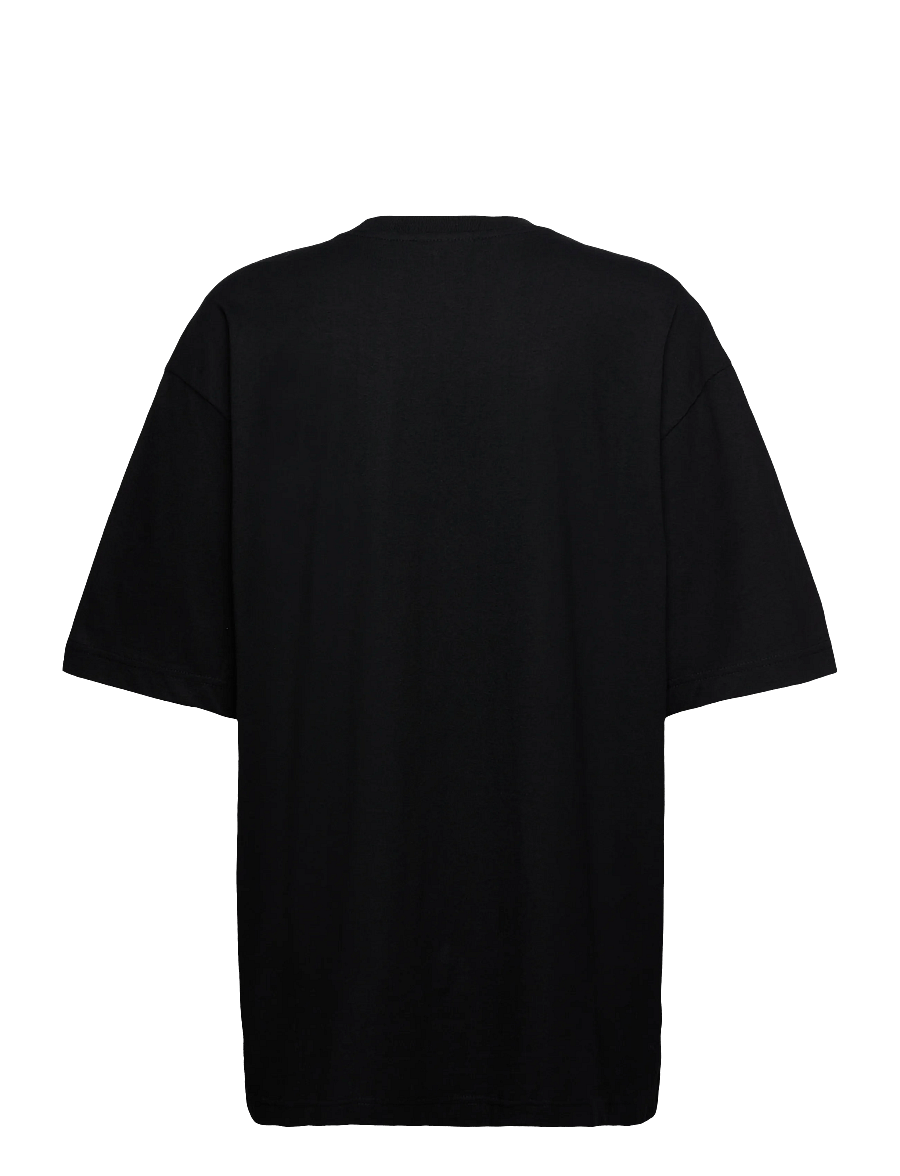 Weekday - Oversized T-shirt - t-shirts - black - 1