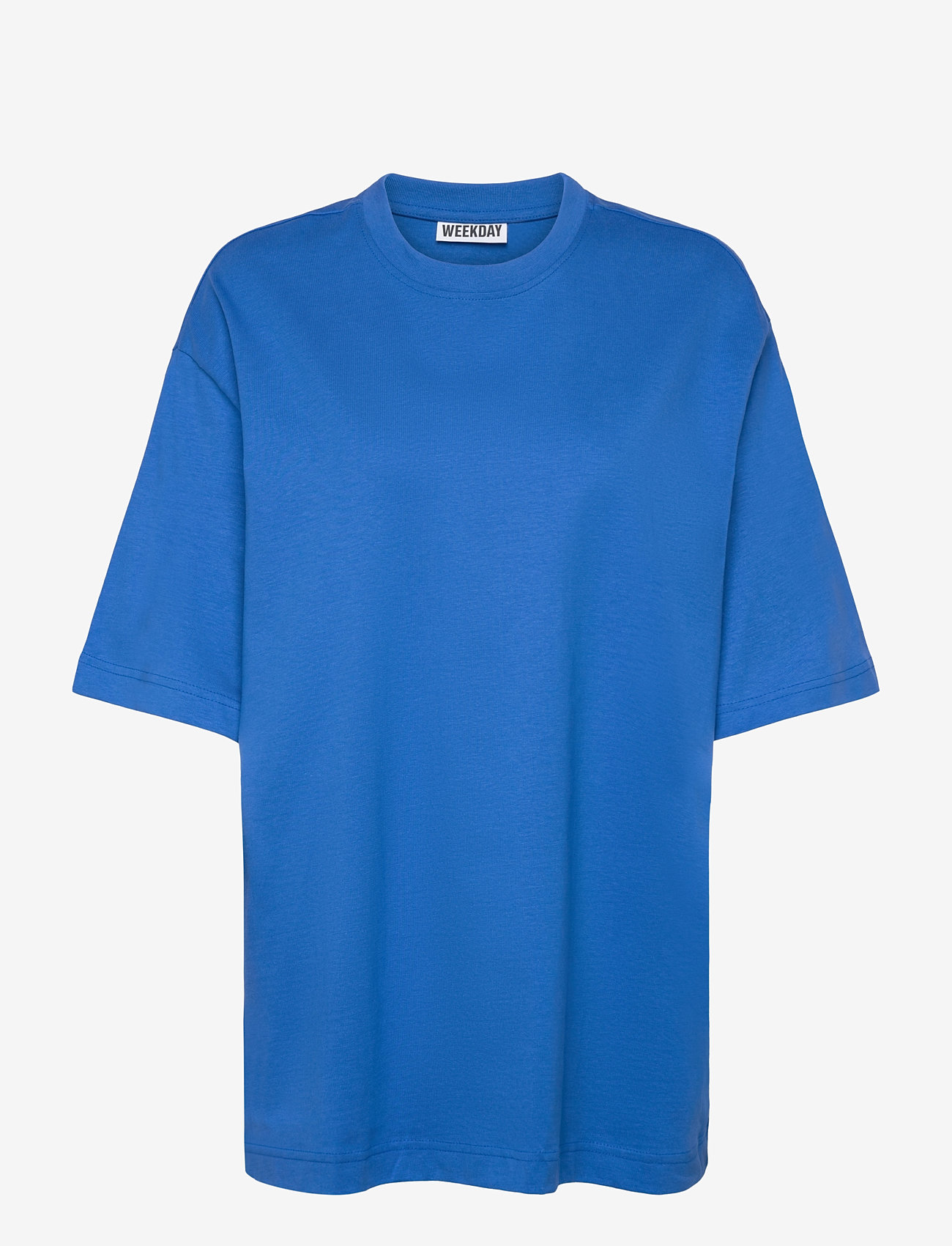 Weekday - Oversized T-shirt - t-shirts - bright blue - 0