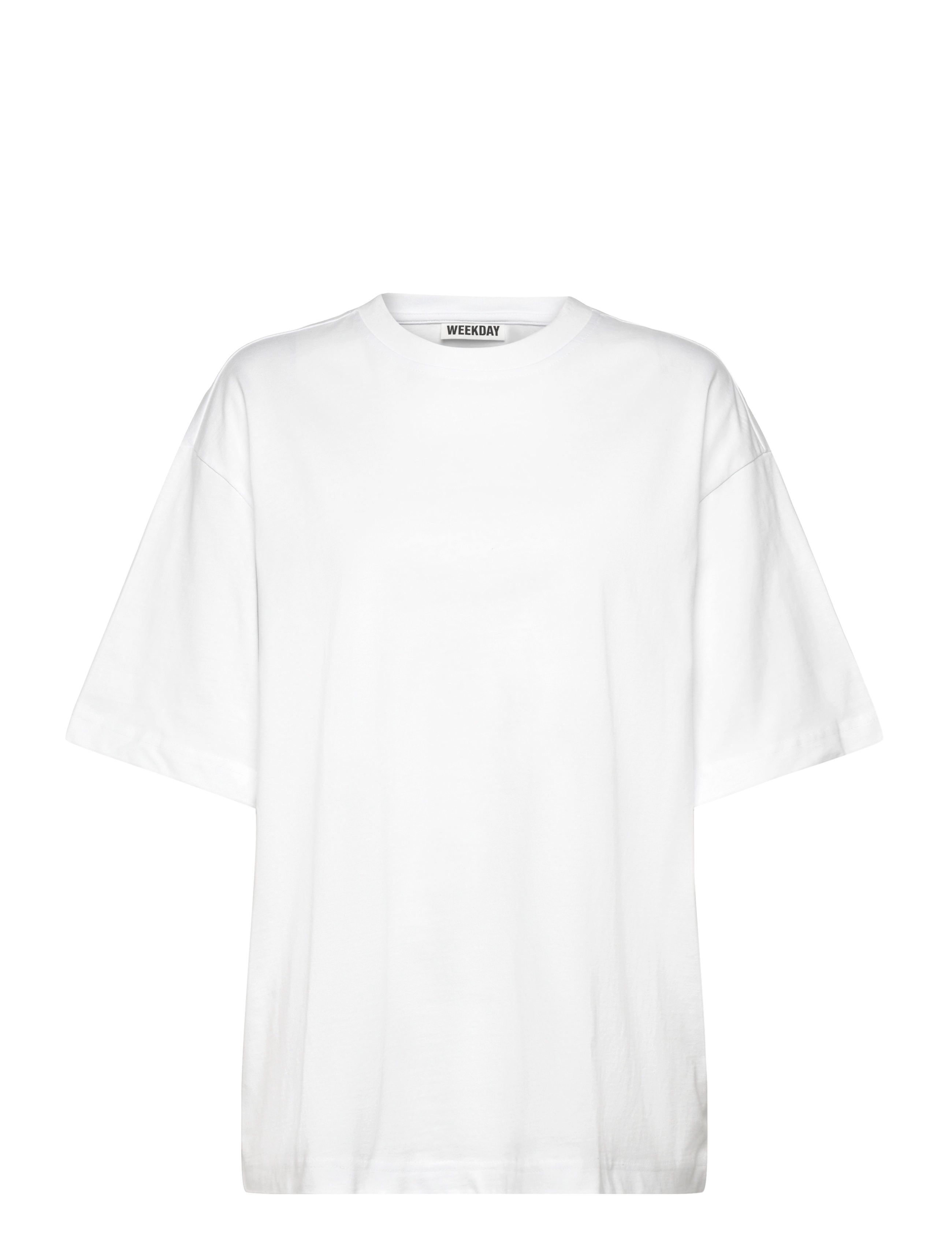Weekday Oversized T-shirt - Kläder - WHITE / white
