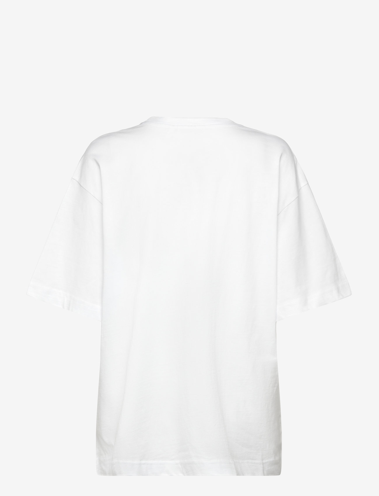 Weekday - Oversized T-shirt - t-shirts - white - 1