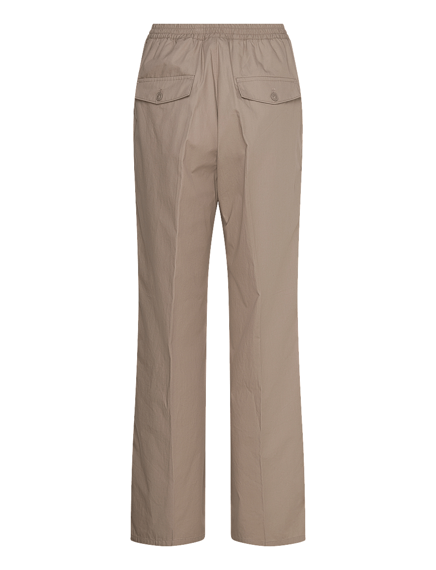 Weekday - Relaxed Casual Trousers - casual trousers - dusty mole - 1