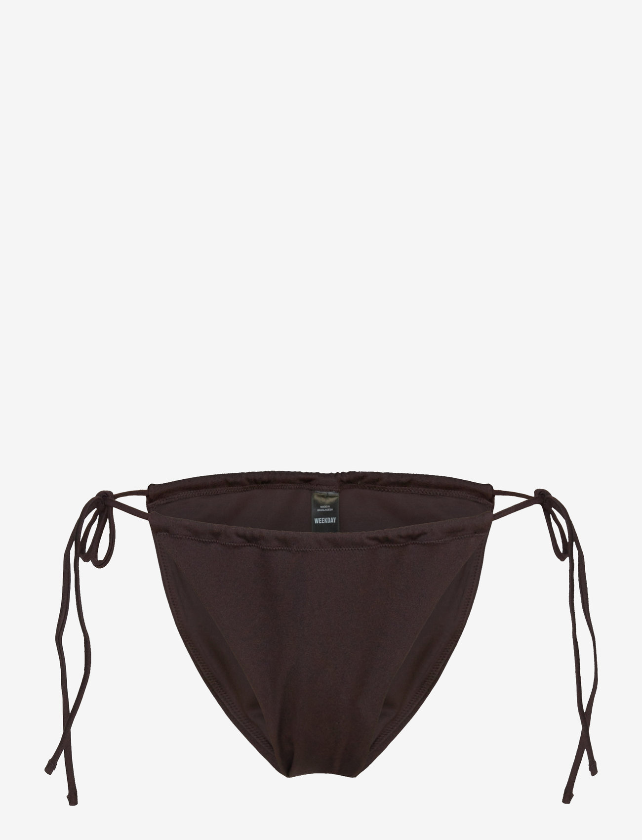 Weekday - Strappy Tie Bikini Bottoms - brown - 0