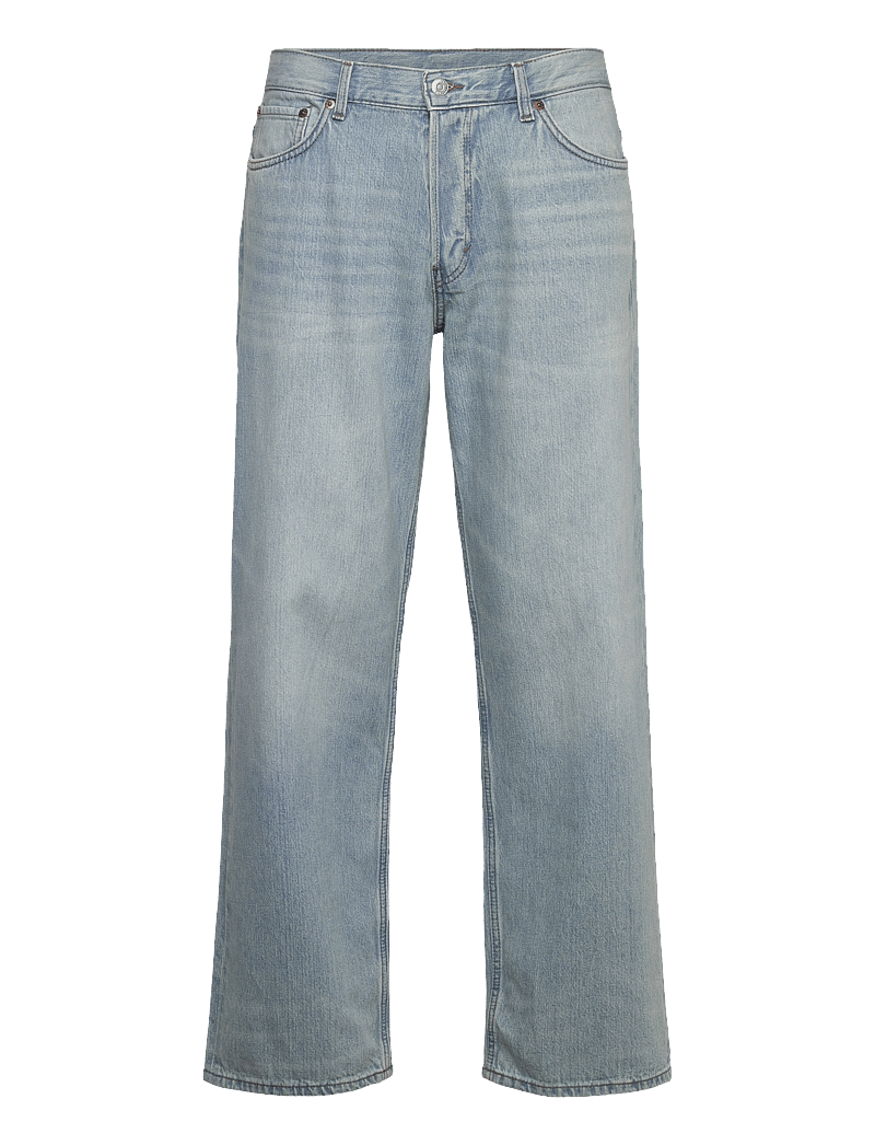 Weekday - Sphere Low Loose Jeans - loose jeans - aeon blue - 0