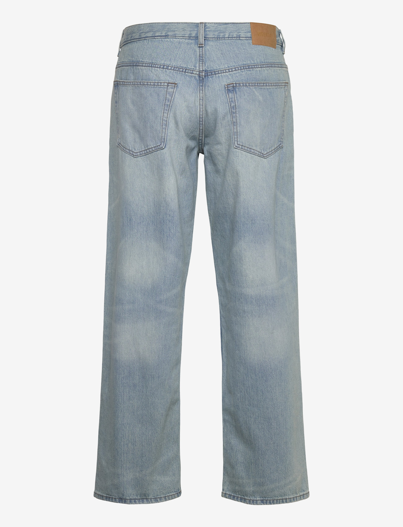 Weekday - Sphere Low Rise Loose Straight Leg Jeans - loose jeans - aeon blue - 1