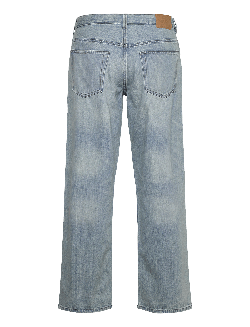 Weekday - Sphere Low Rise Loose Straight Leg Jeans - loose jeans - aeon blue - 1