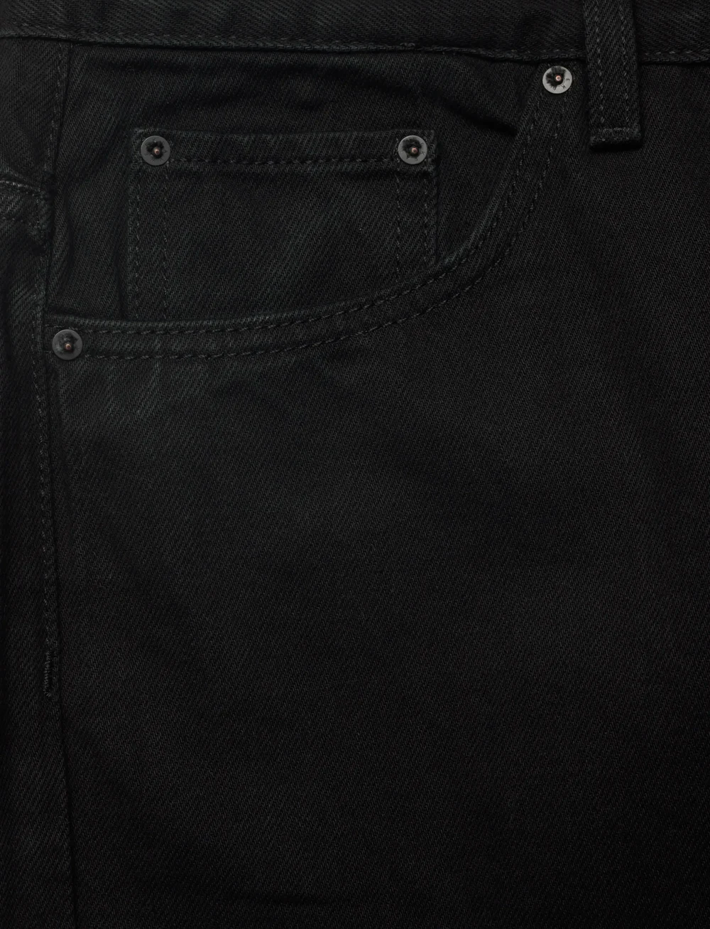 Weekday - Sphere Low Loose Jeans - loose jeans - black rinse - 2