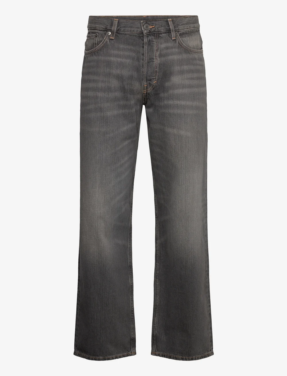 Weekday - Sphere Low Rise Loose Straight Leg Jeans - loose jeans - mine grey - 0