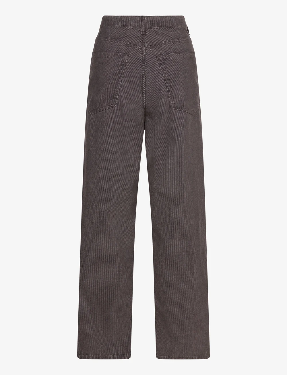 Weekday - Loose Baggy Corduroy Trousers - laia säärega teksad - washed dark brown - 1