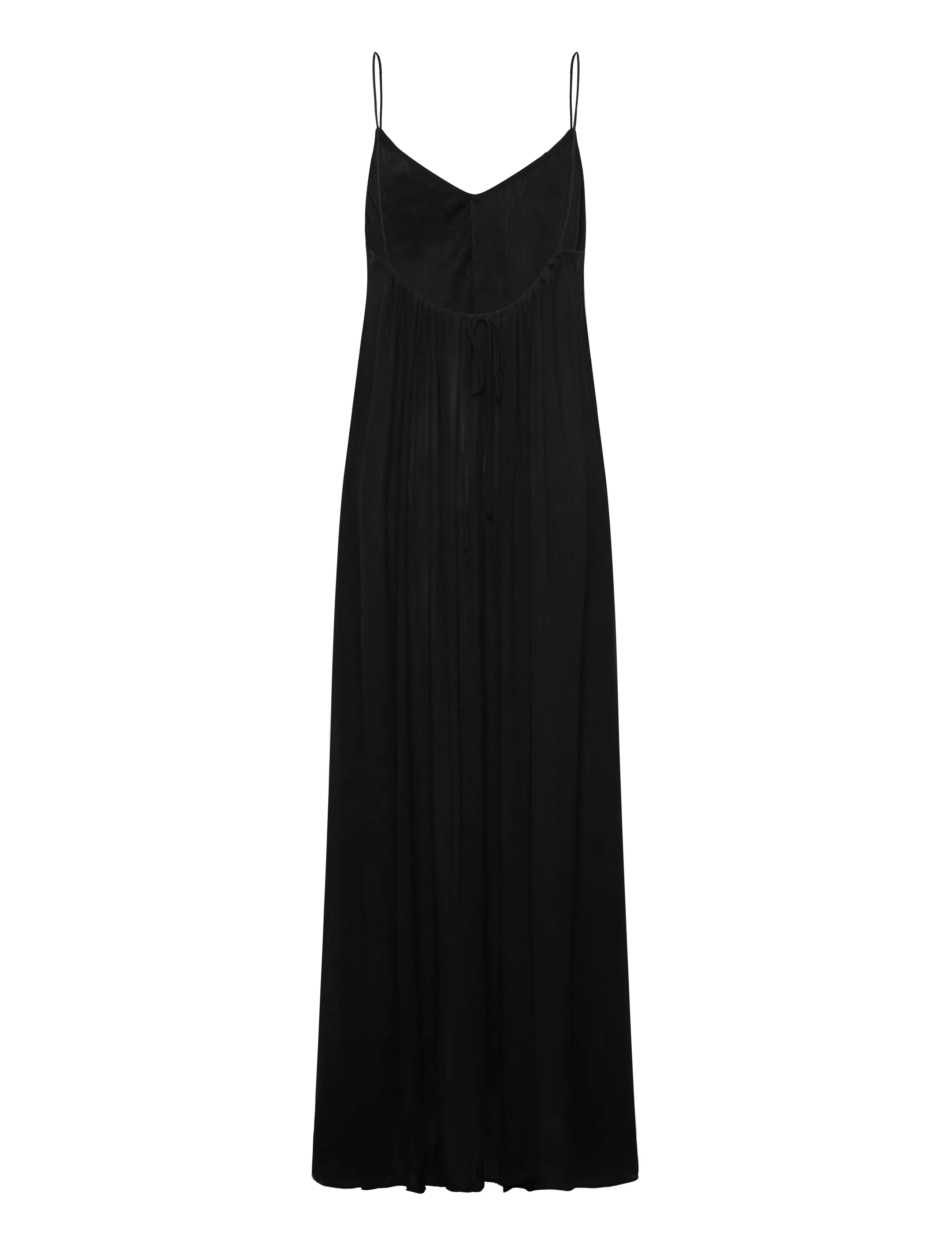 Weekday - Flowy Maxi Dress - black - 1