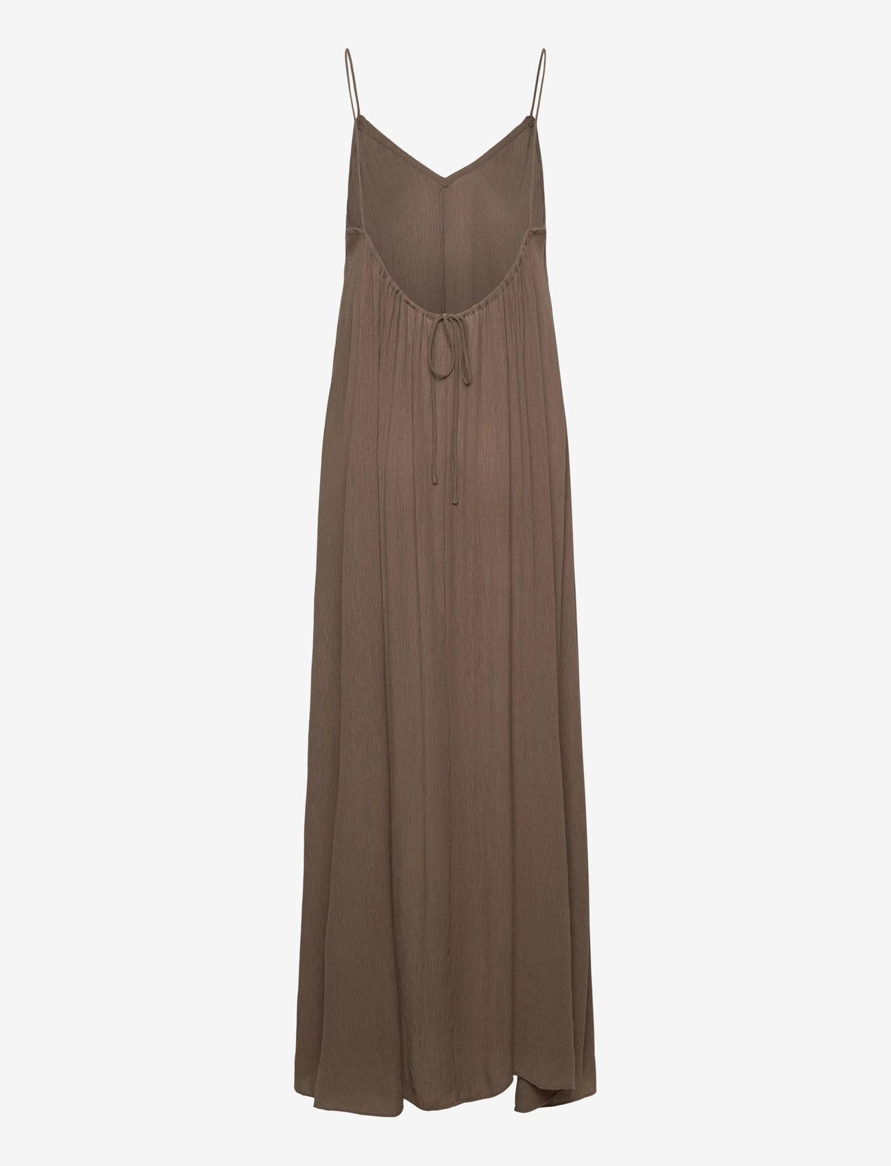 Weekday - Flowy Maxi Dress - kokteilikleidid - mole dark - 1