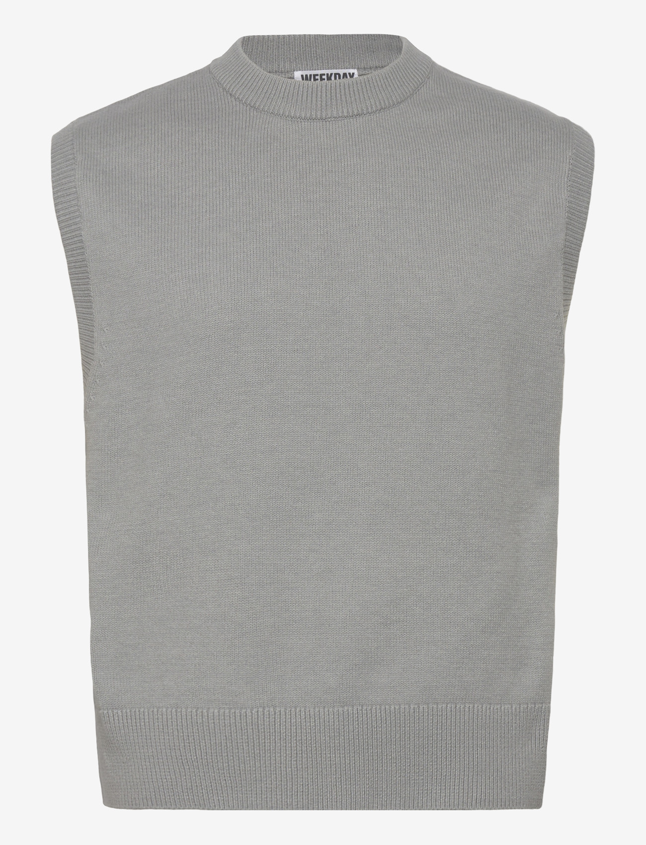 Weekday - Knitted Vest - vestes tricot - grey dusty light - 0