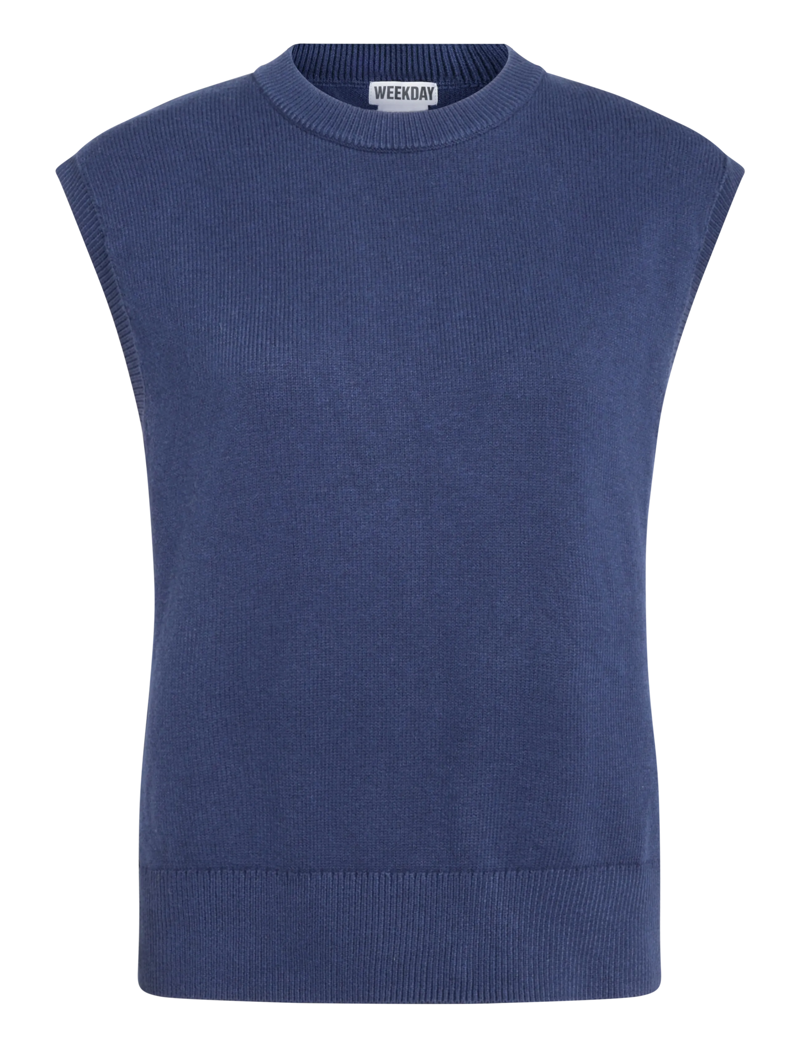 Weekday Knitted Vest - Strickwesten - NAVY / navy