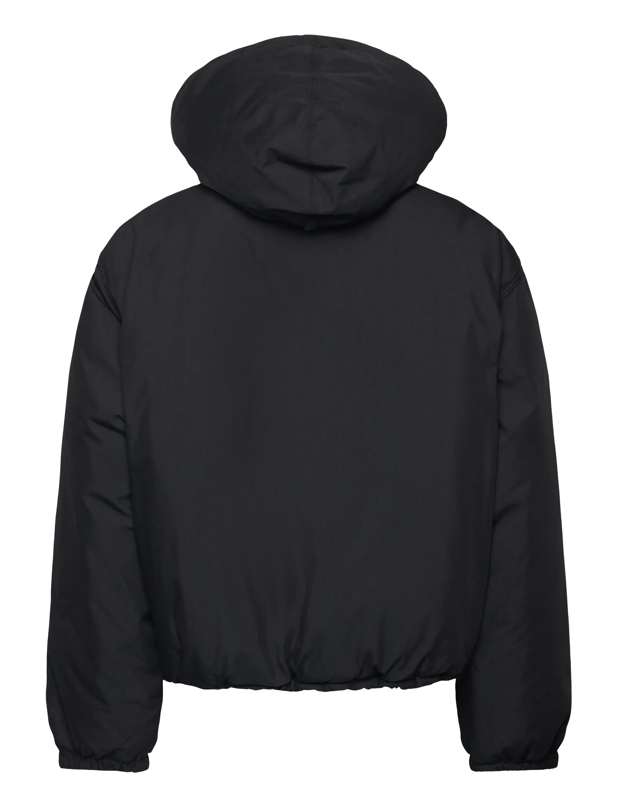 Weekday - Padded Hooded Puffer Jacket - voodriga joped - black - 1