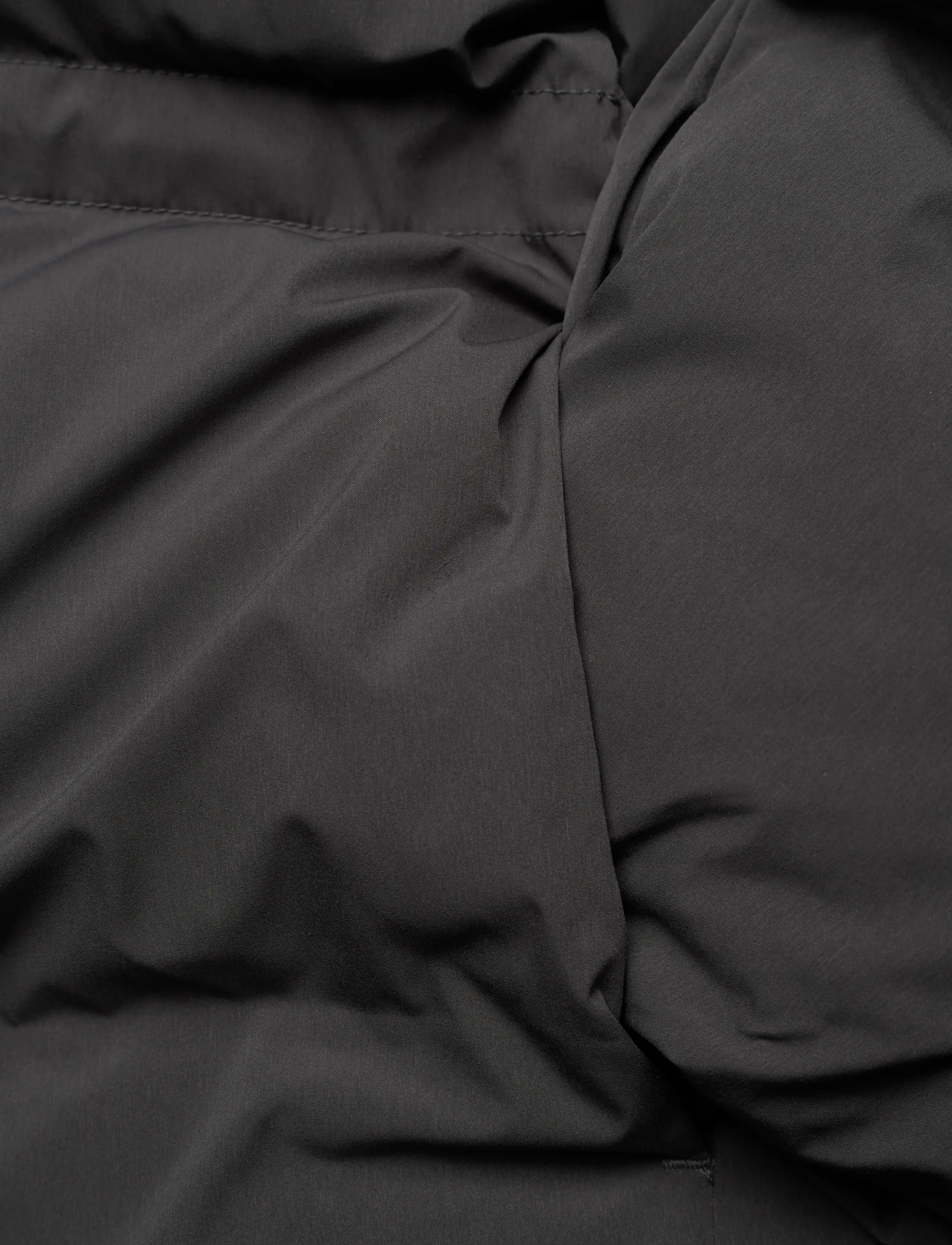 Weekday - Waisted Puffer Jacket - dark grey - 4