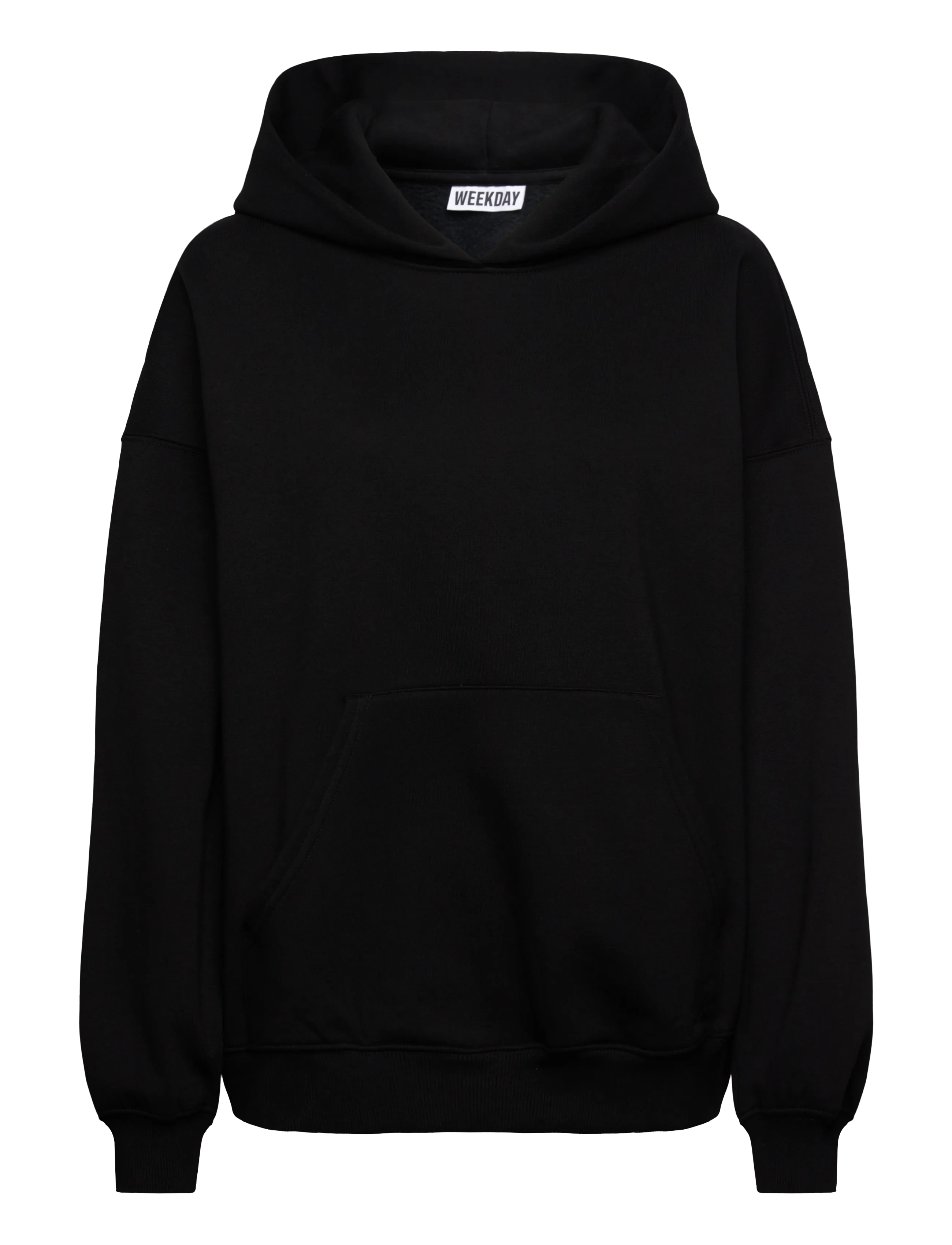Weekday Oversized Heavyweight Hoodie - Weekday - BLACK / black