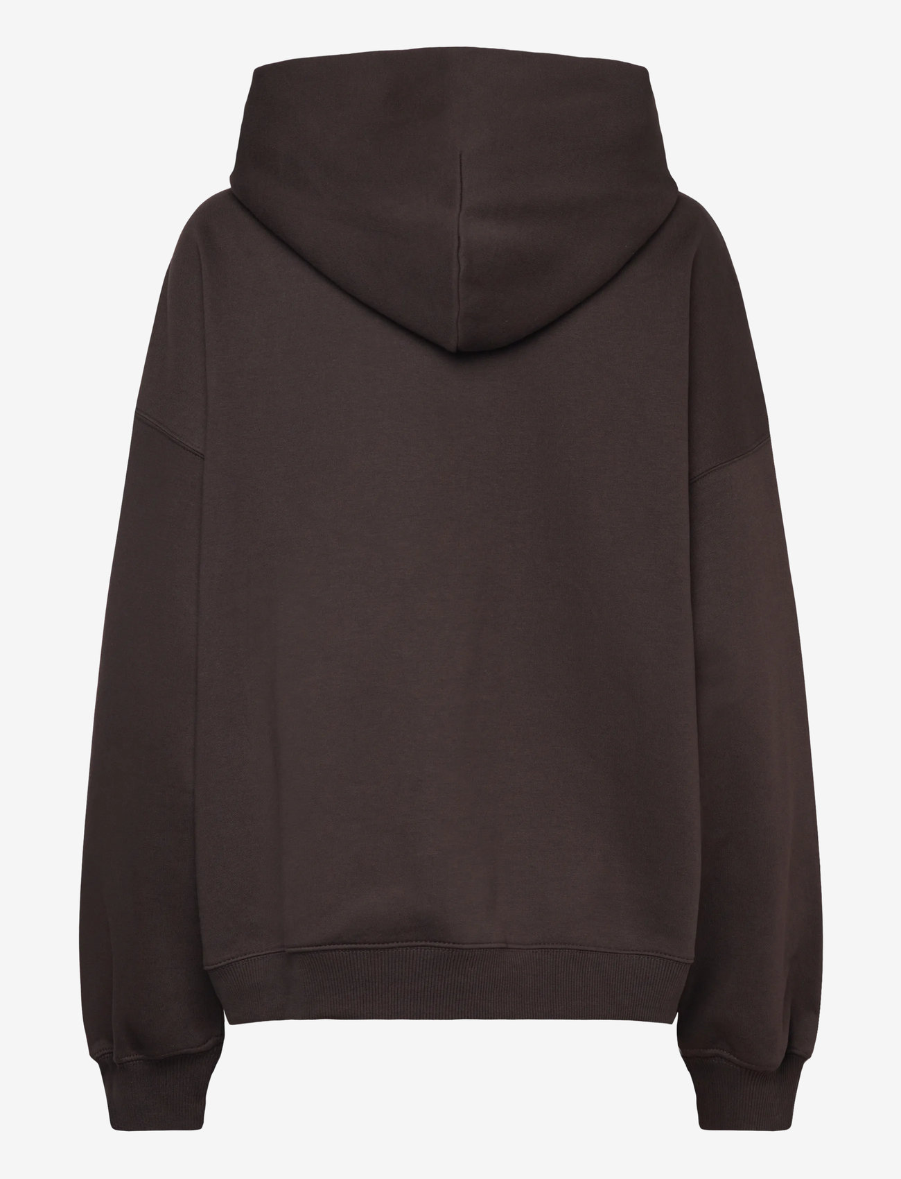 Weekday - Oversized Heavyweight Hoodie - džemperiai su gobtuvu - dark brown - 1