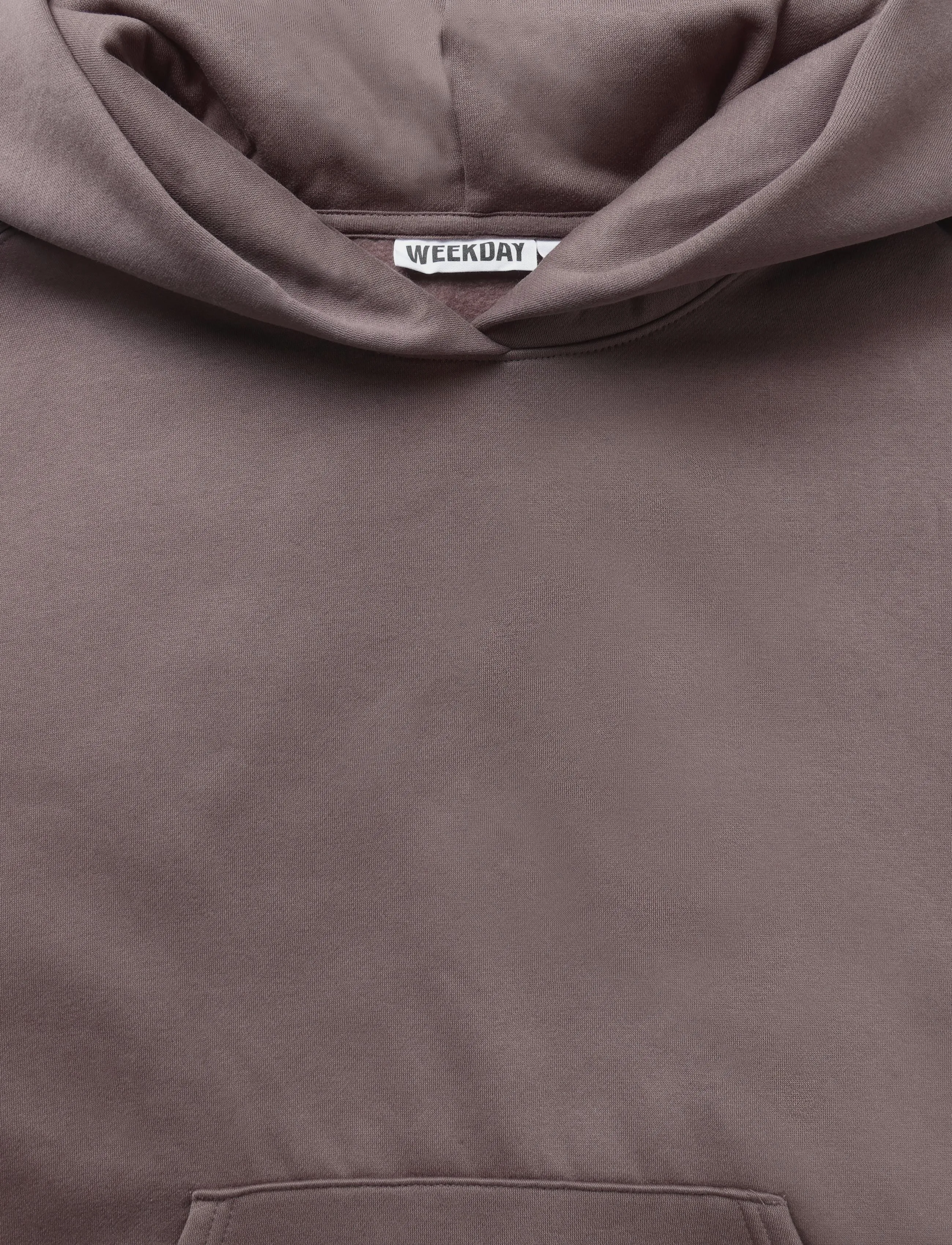 Weekday - Oversized Heavyweight Hoodie - kapuutsiga dressipluusid - dusty plum - 2