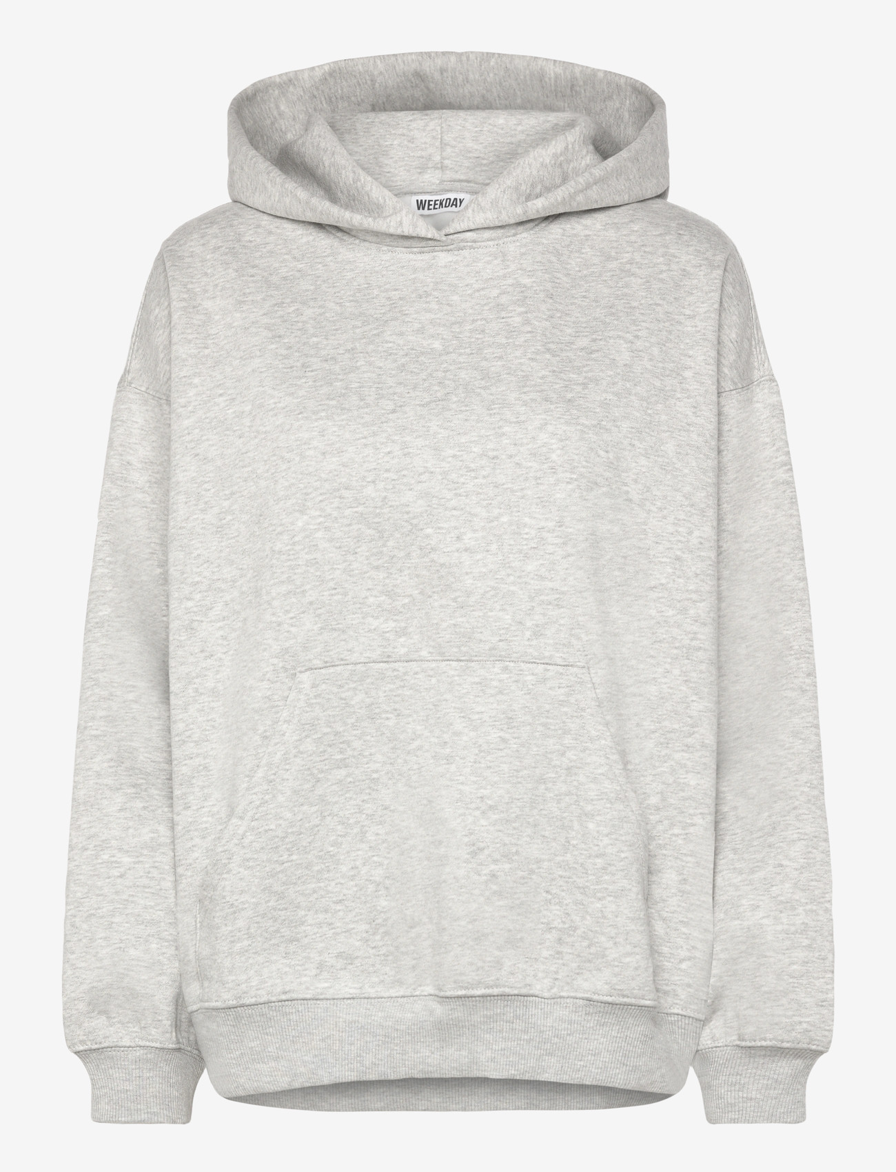 Weekday Oversized Heavyweight Hoodie - Pusad ja dressipluusid - GREY MELANGE / grey