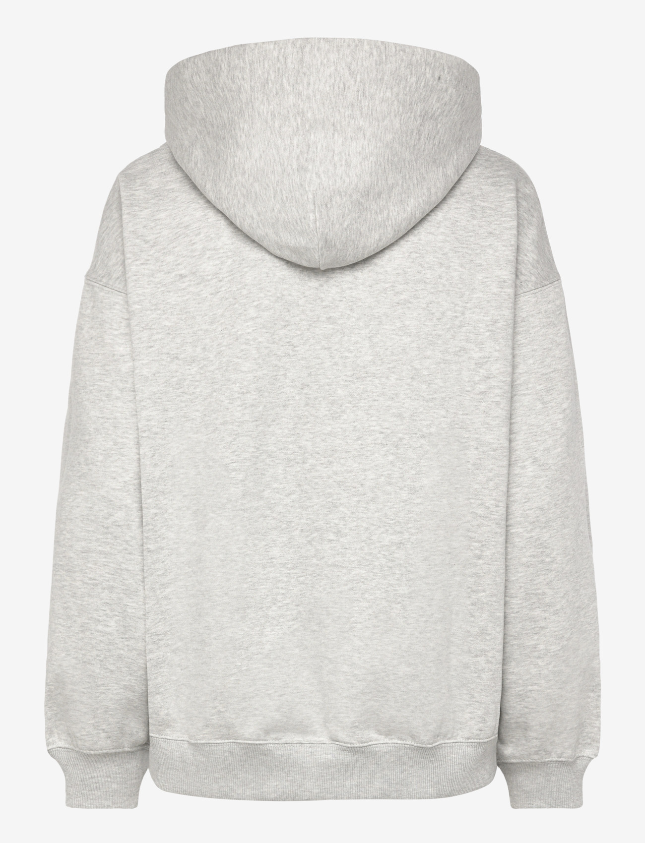 Weekday - Oversized Heavyweight Hoodie - hættetrøjer - grey melange - 1