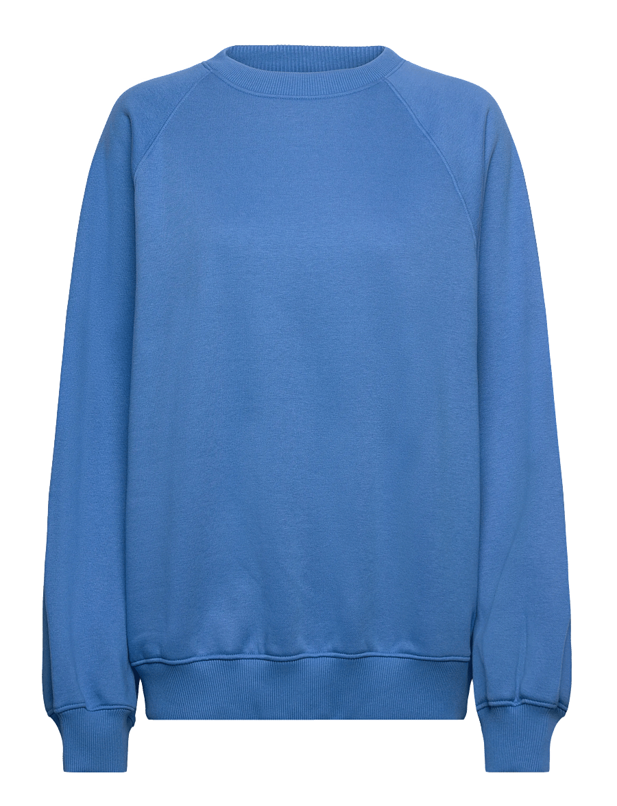 Weekday - Loose Heavy Sweater - sweatshirts - bright blue - 0